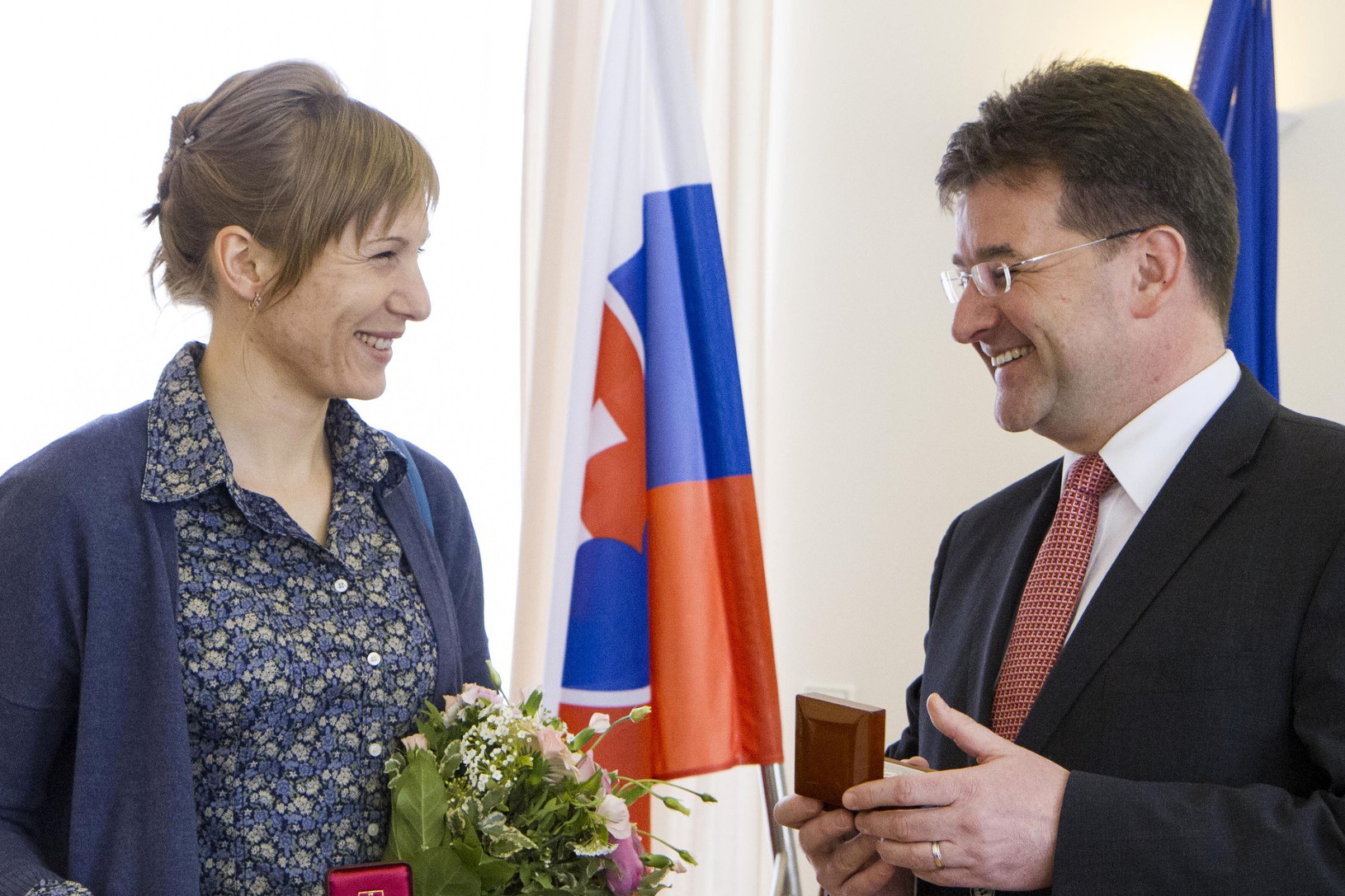 Anastasia Kuzminová a minister