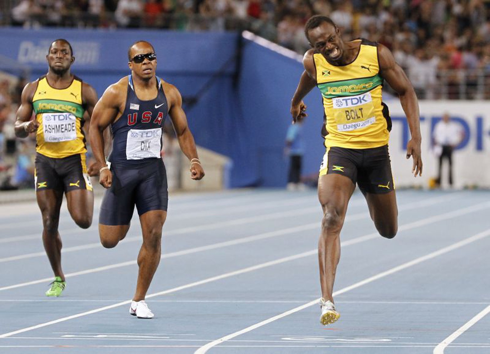 Usain Bolt obhájil titul