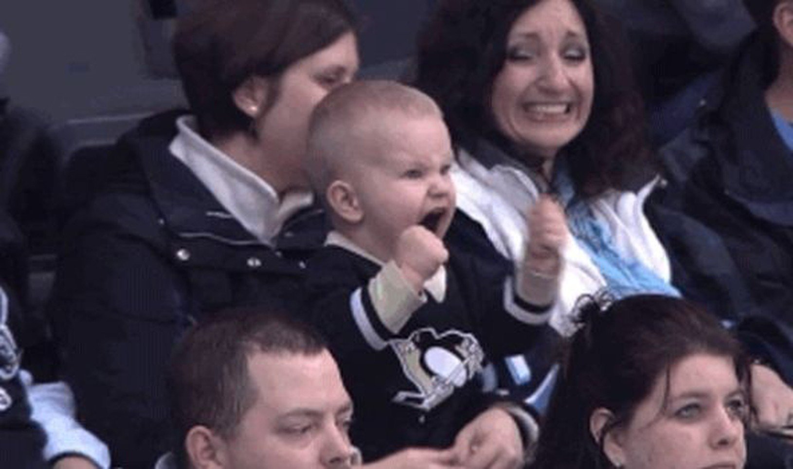 Najmenší fanúšik Pittsburgh Pinguins
