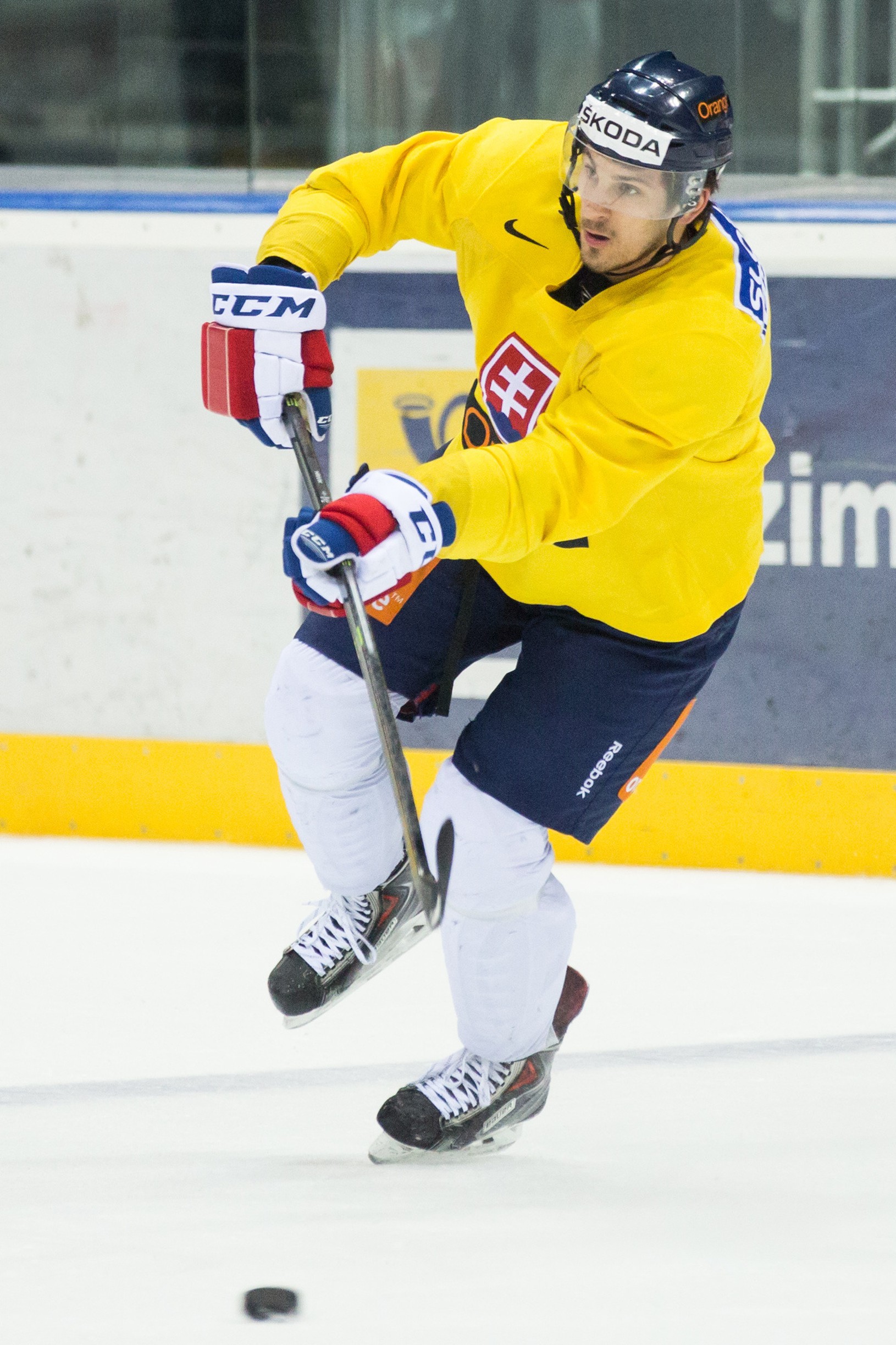 Marek Hrivík na tréningu
