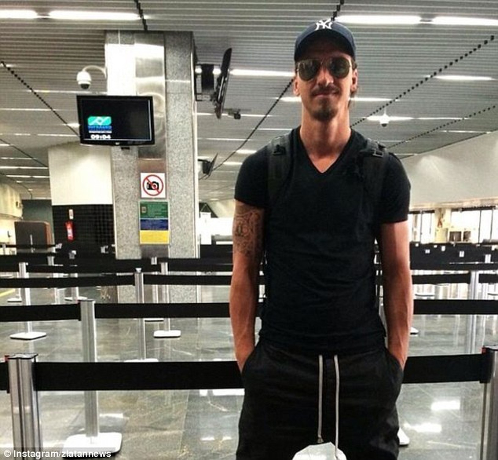 Zlatan Ibrahimovič v Brazílii