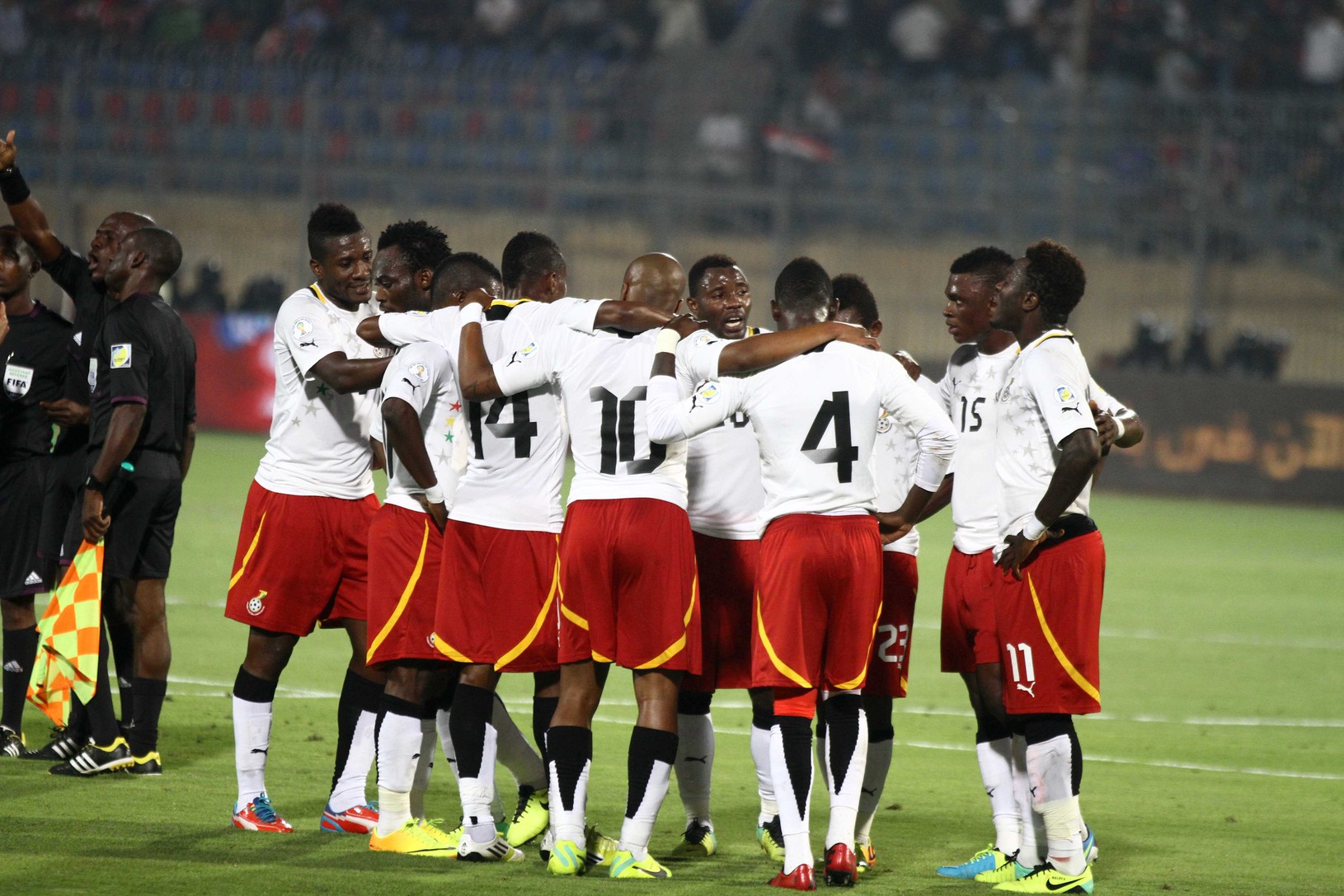 Futbalisti Ghany aj napriek