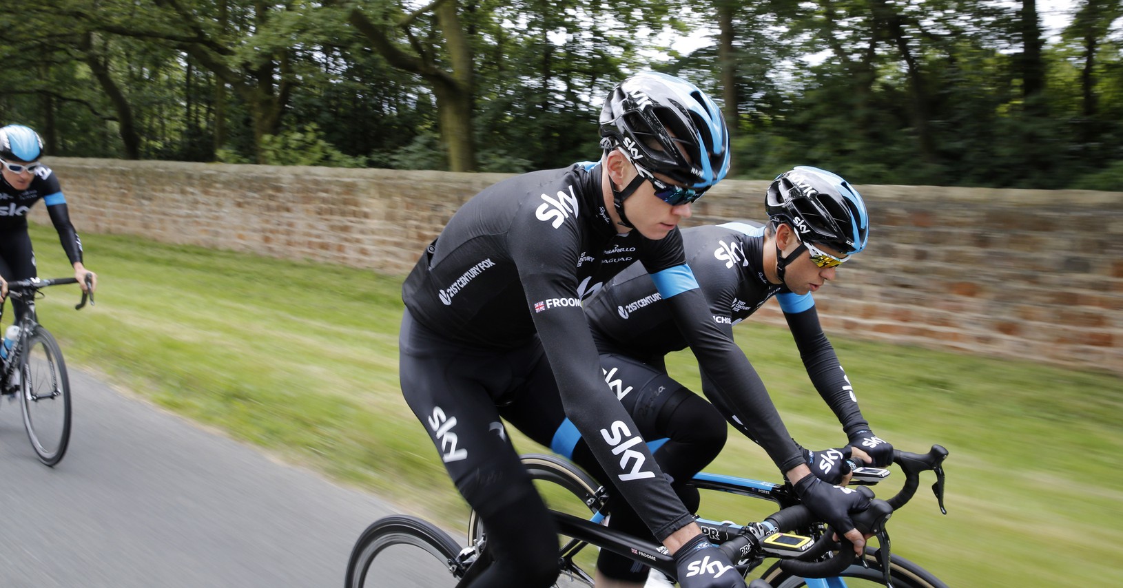 Chris Froome a Richie