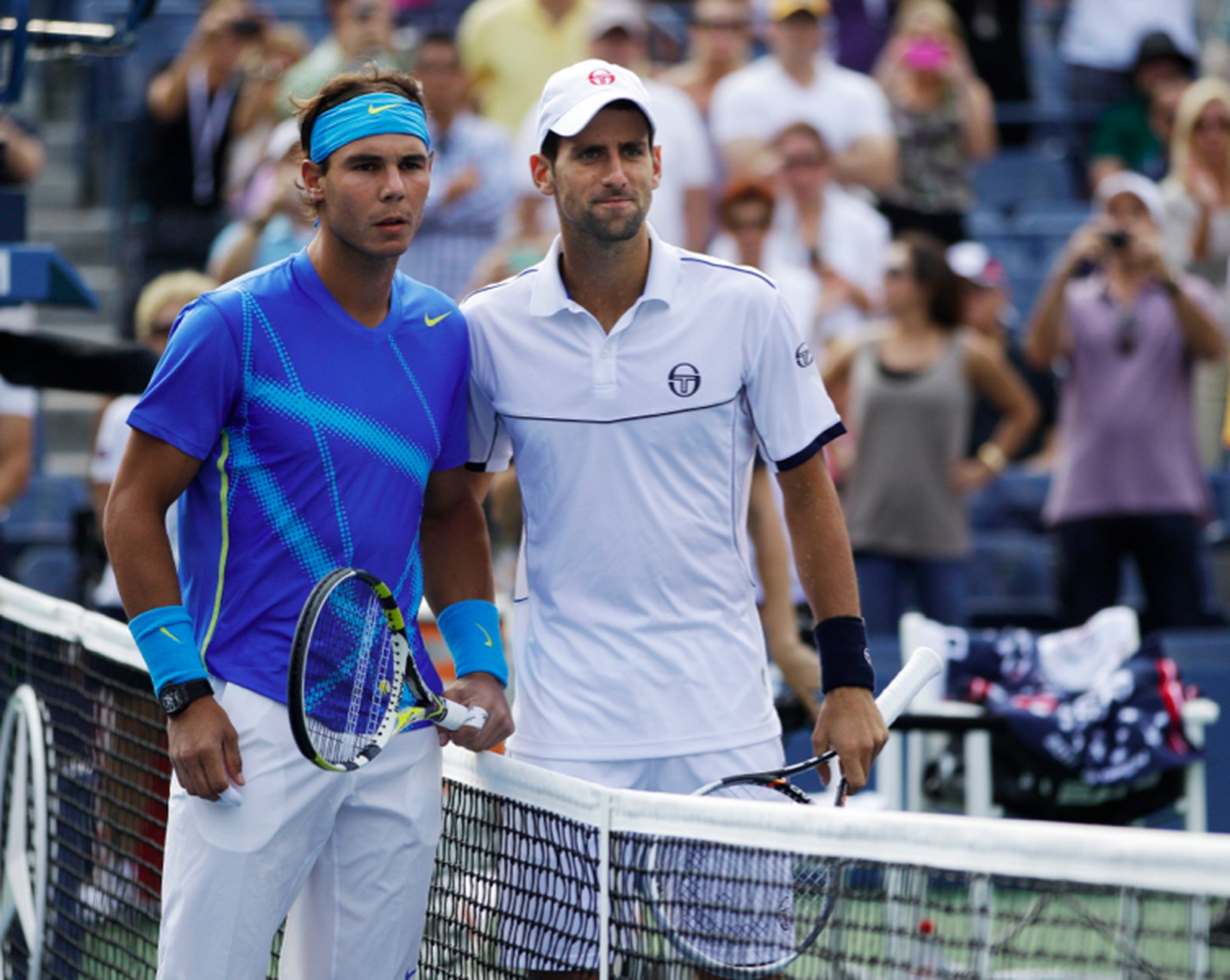 Rafael Nadal a Novak