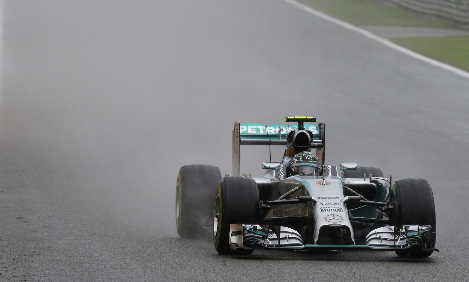 Nico Rosberg počas kvalifikácie