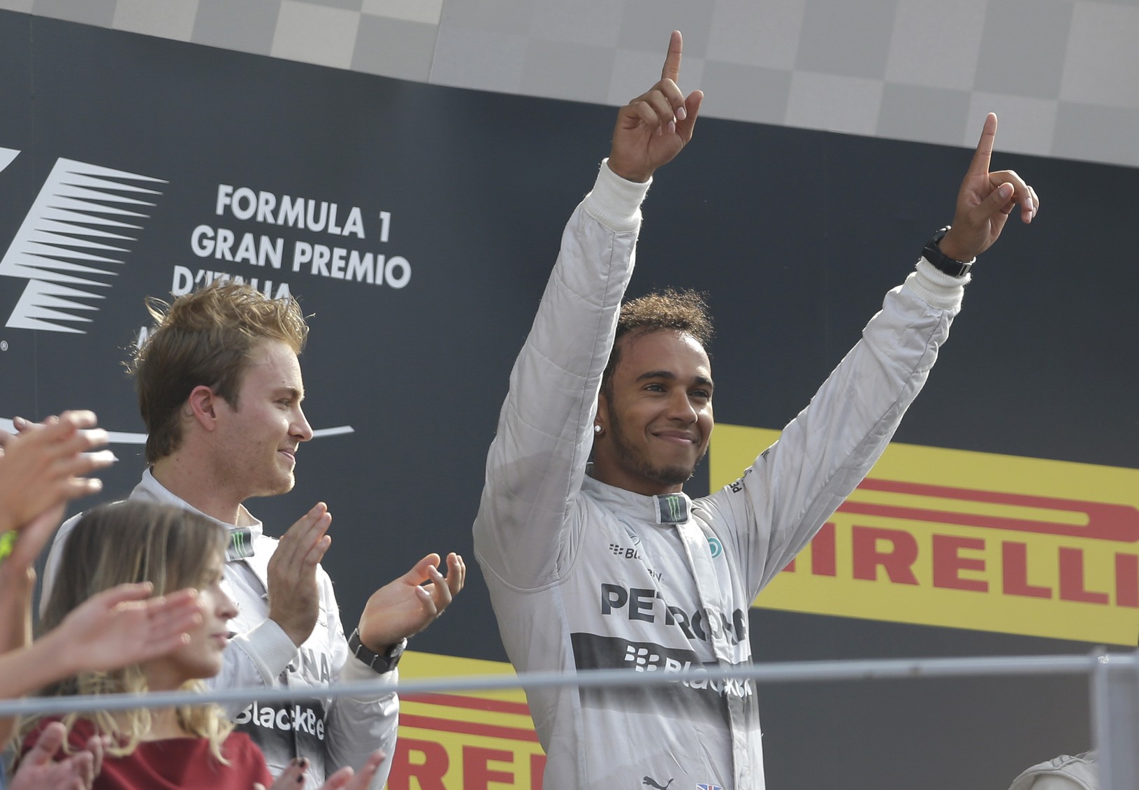 Lewis Hamilton a Nico