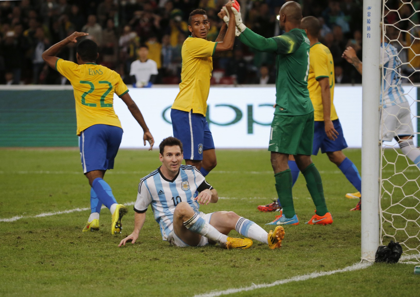 Lionel Messi (na zemi)