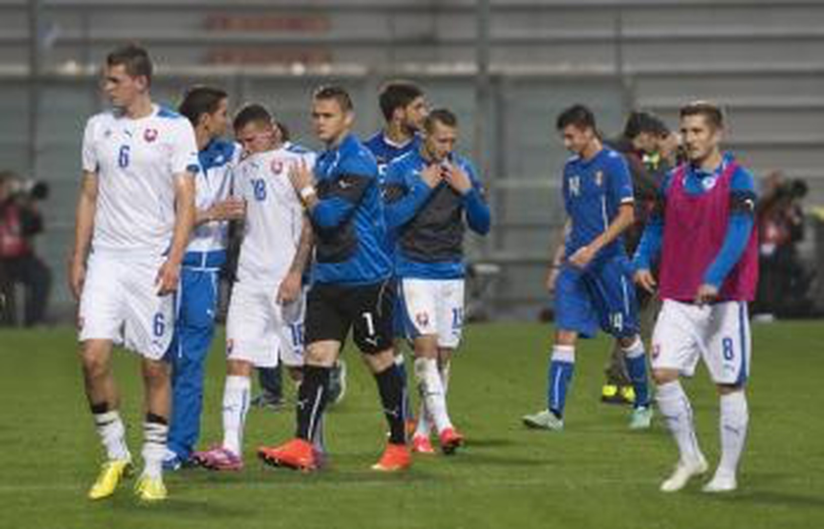Smutní hráči slovenskej reprezentácie