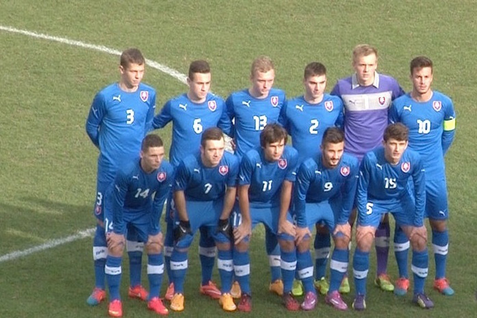 Slovenskí mladíci pred súbojom
