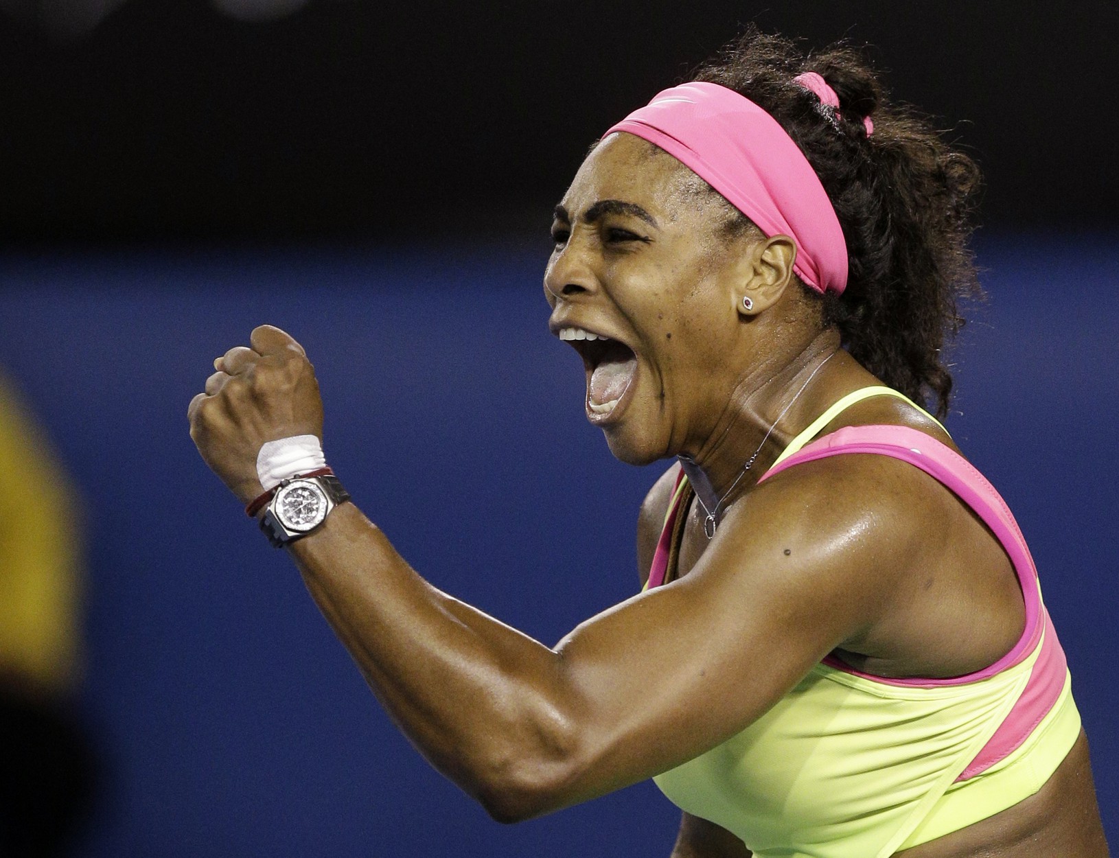 Serena Williamsová po víťazstve