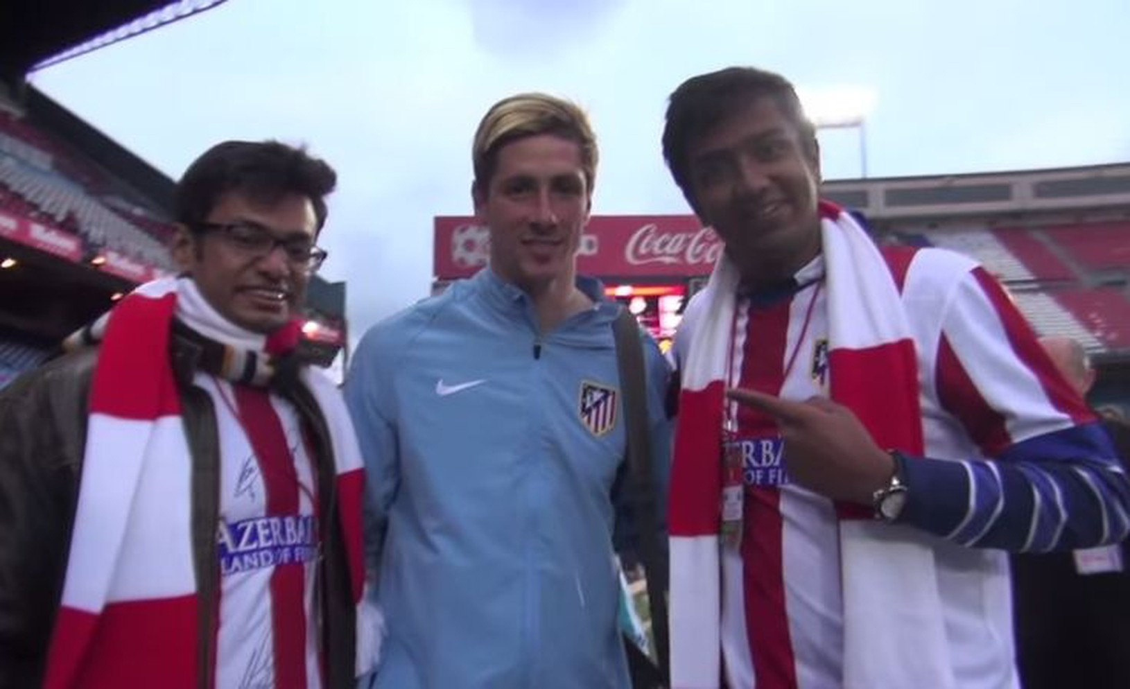 Fernando Torres s fanúšikmi