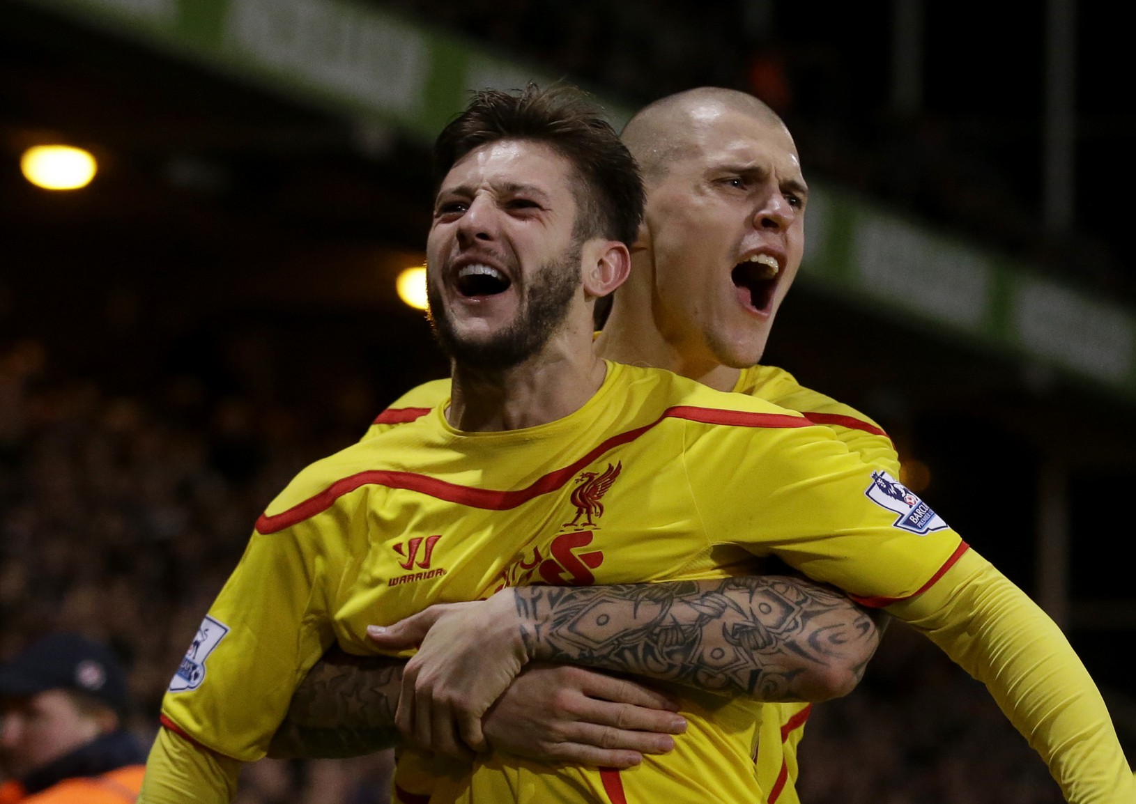 Adam Lallana a Martin