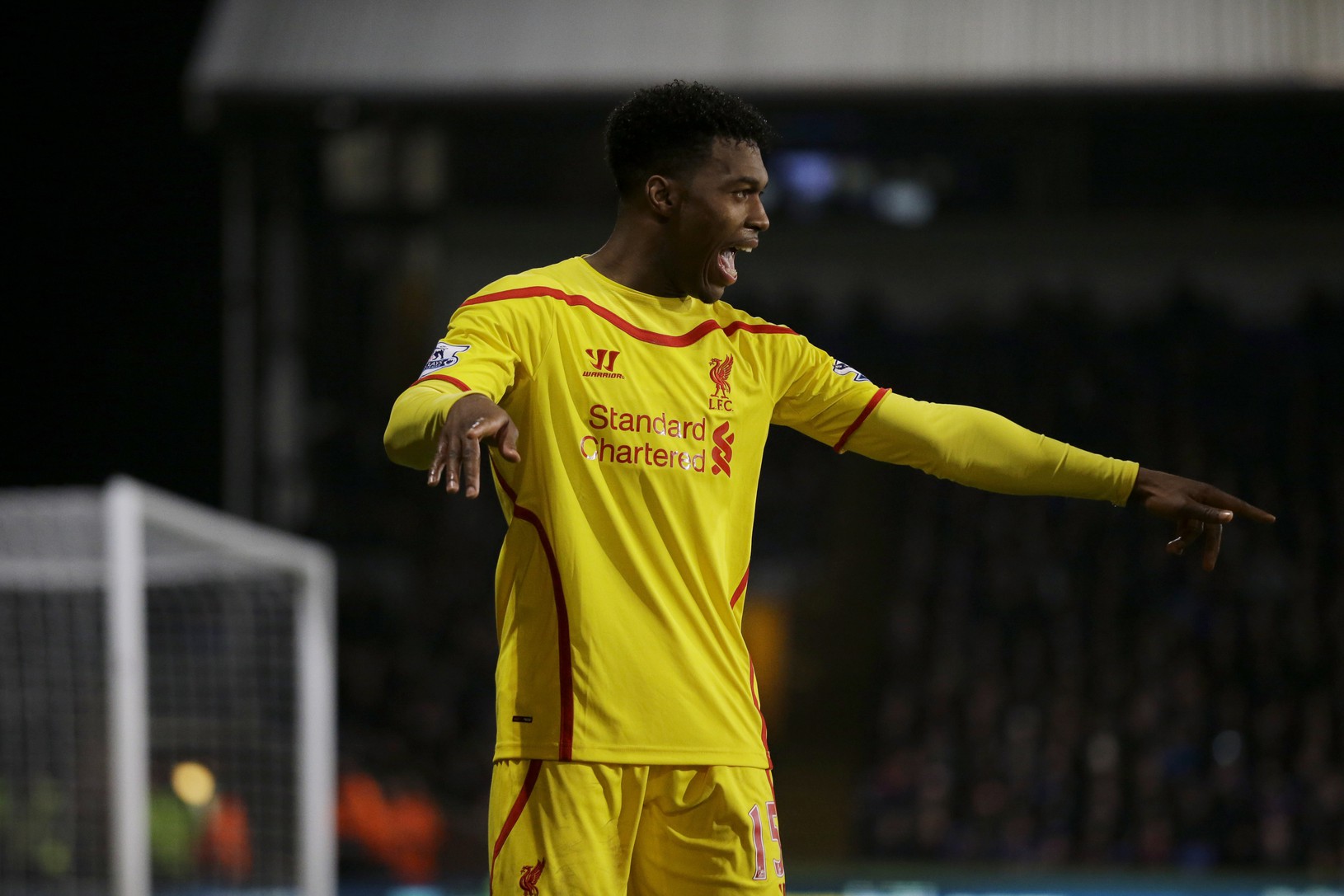 Daniel Sturridge oslavuje svoj