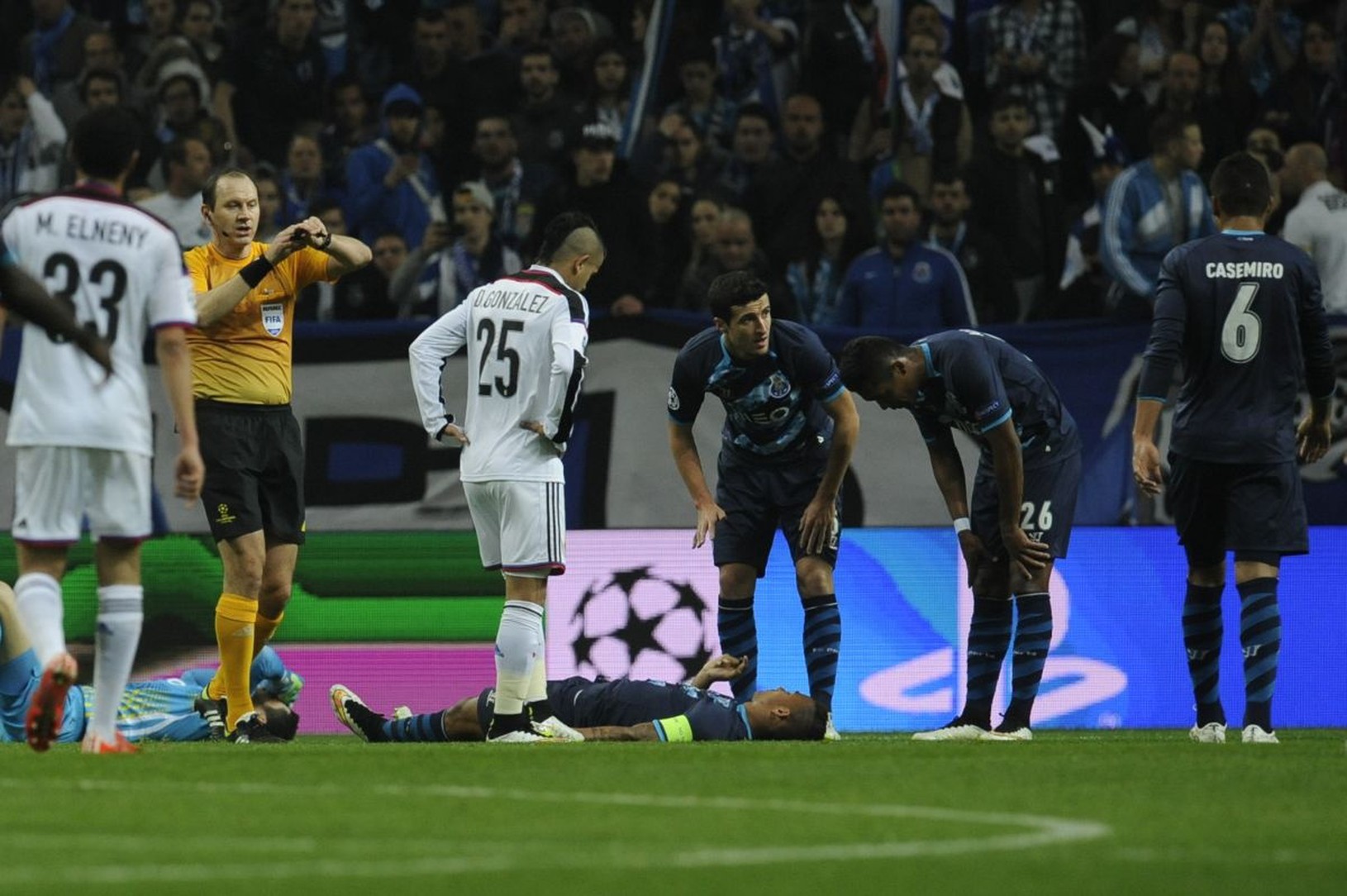 Zranený Danilo Silva