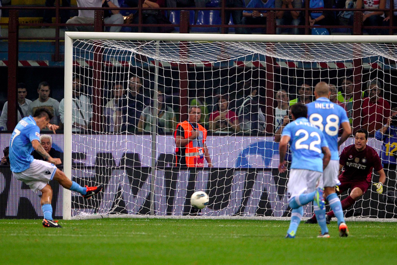 Hamšík nedal penaltu