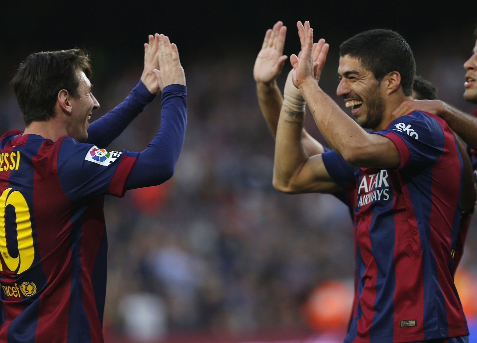 Lionel Messi a Luis