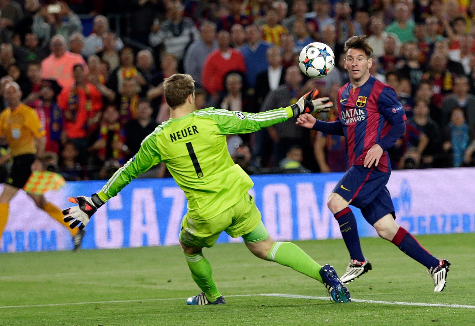 Messi prekonal Neuera hneď