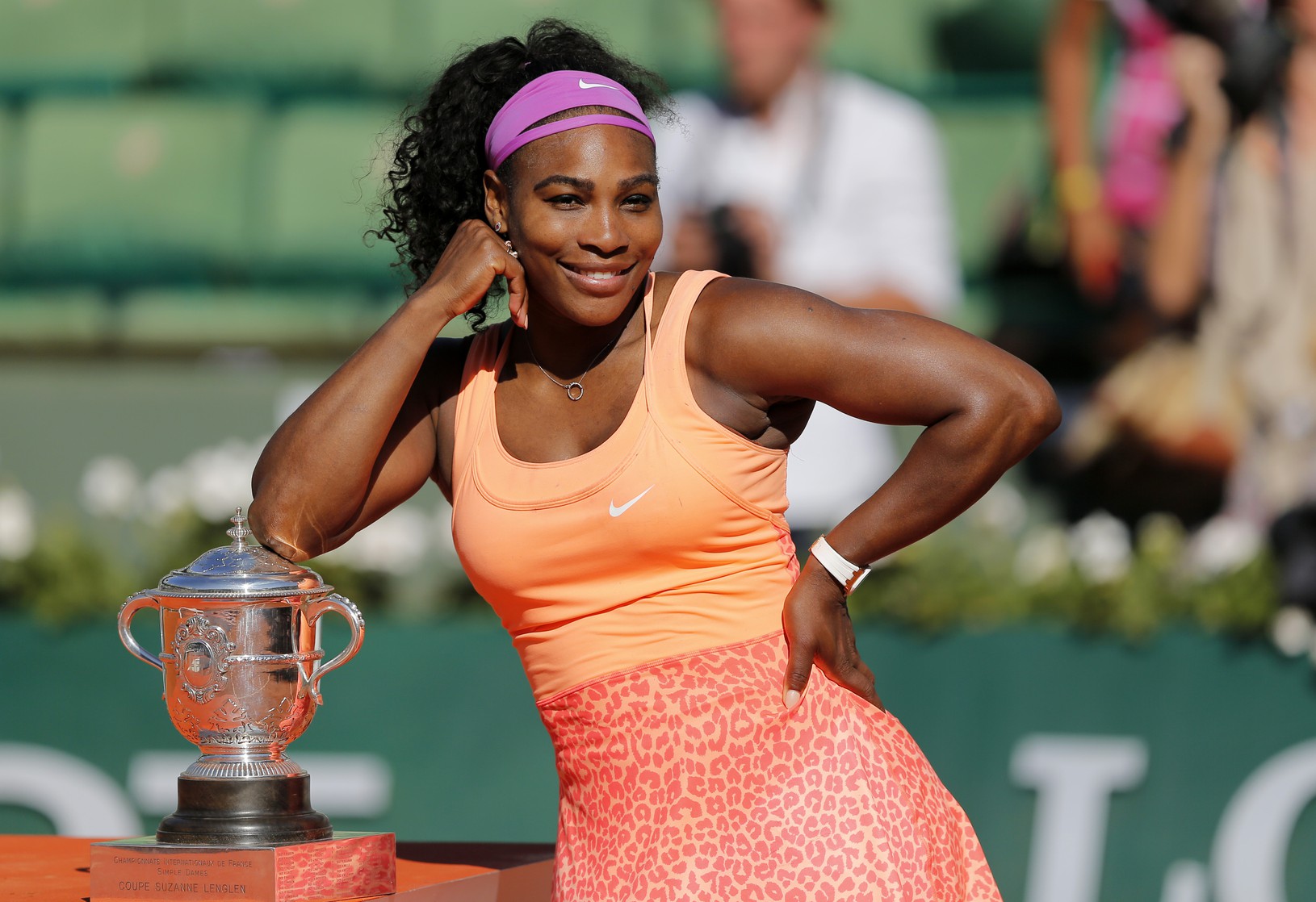 Serena Williamsová pózuje s