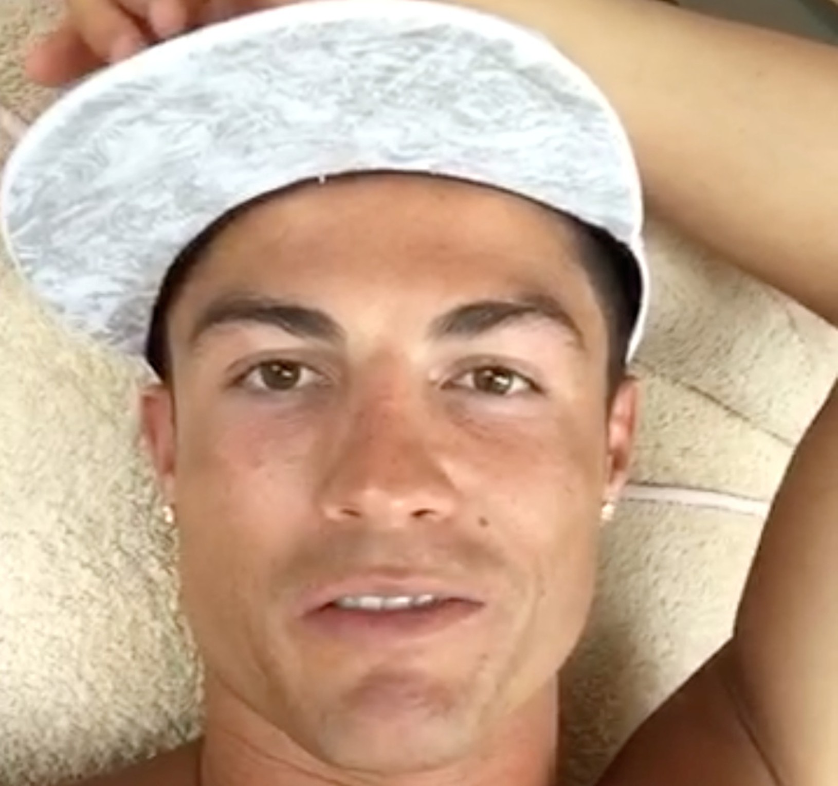 Cristiano Ronaldo na dovolenke