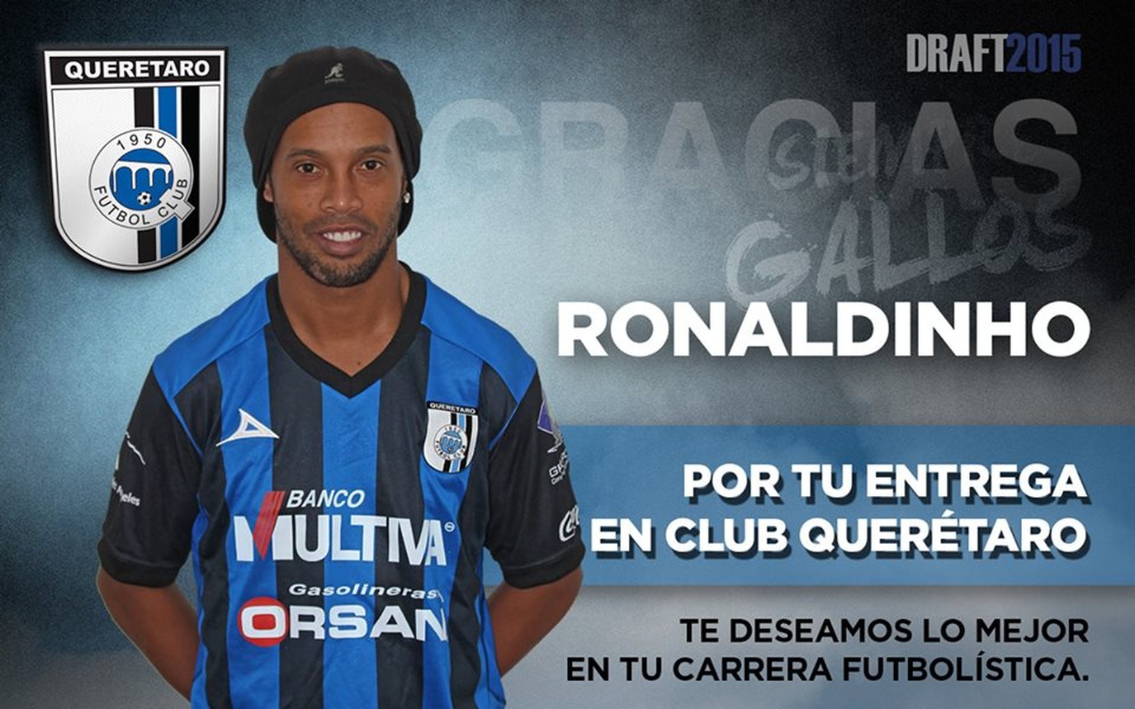Ronaldinho ukončil svoje pôsobenie