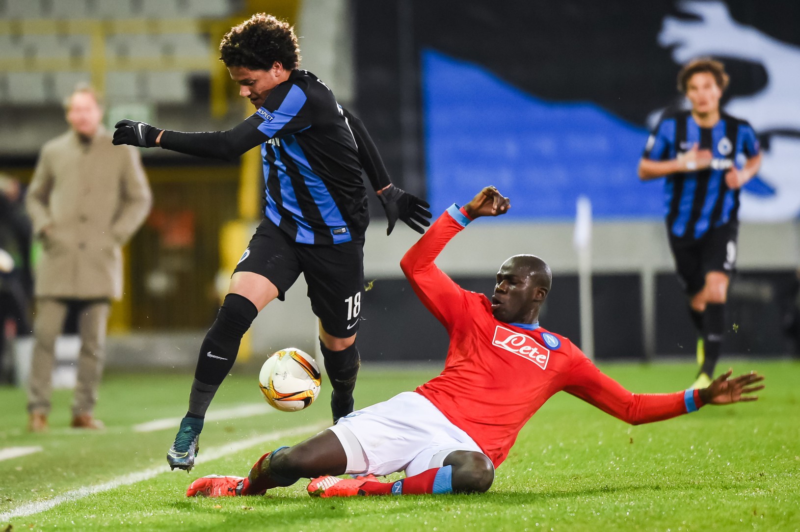 Kalidou Koulibaly v zákroku