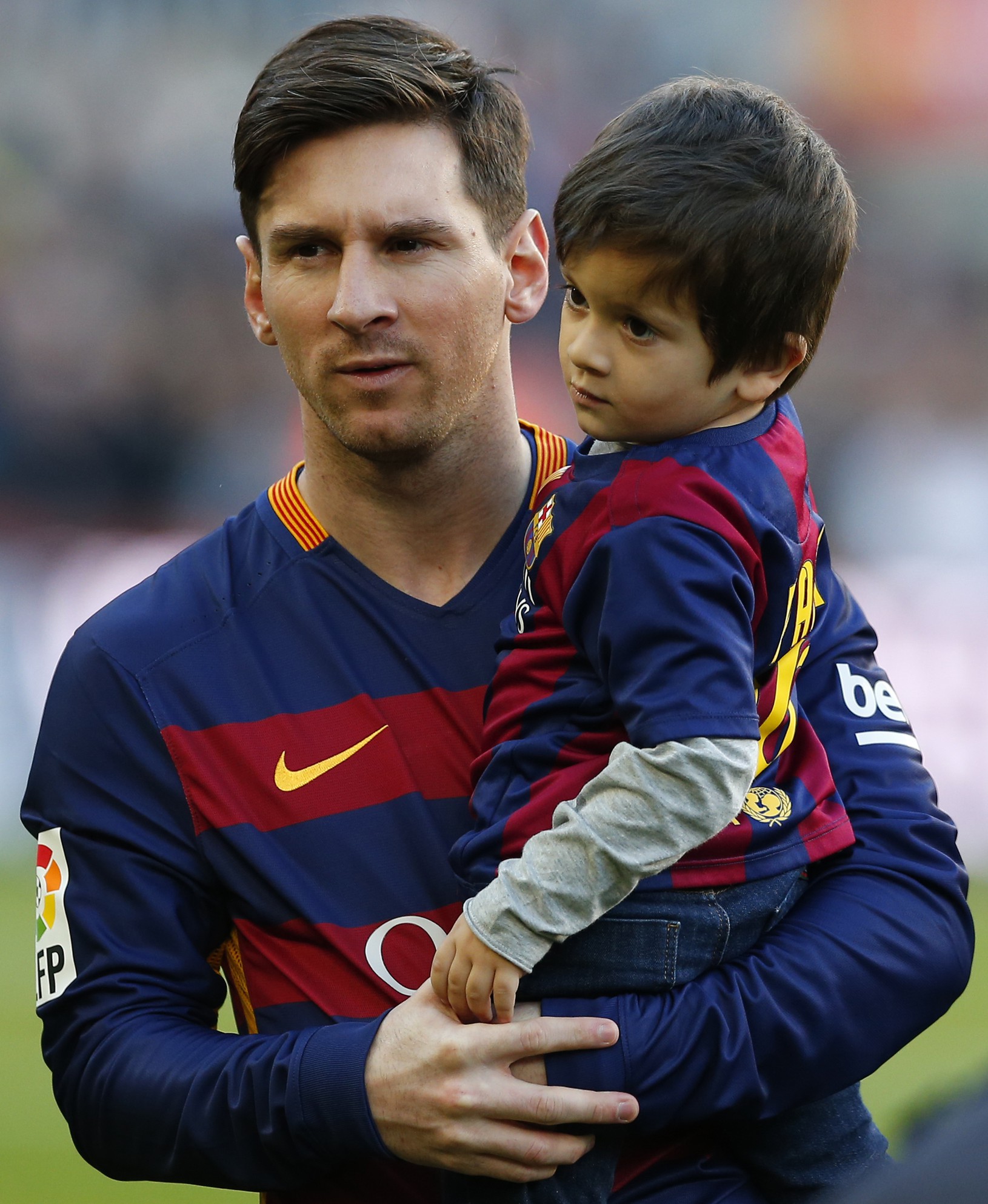 Lionel Messi a syn