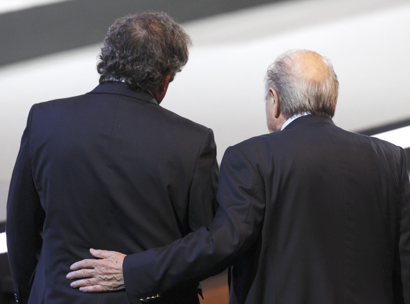 Michel Platini a Sepp