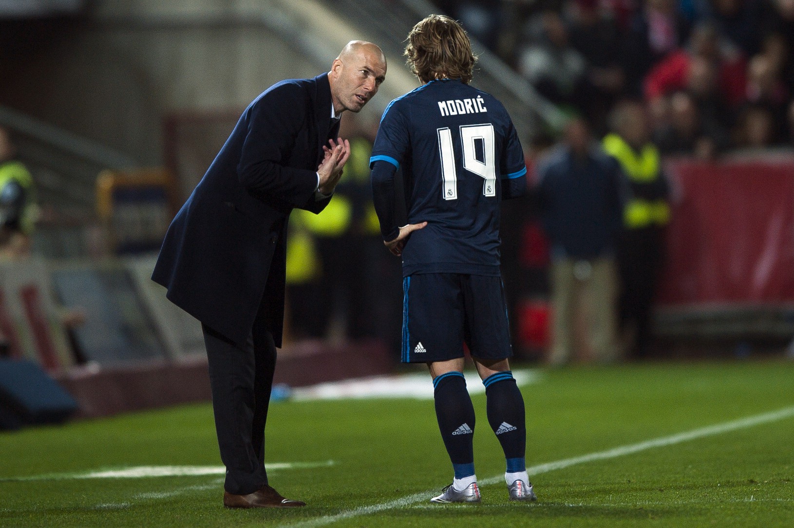 Zinedine Zidane a Luka