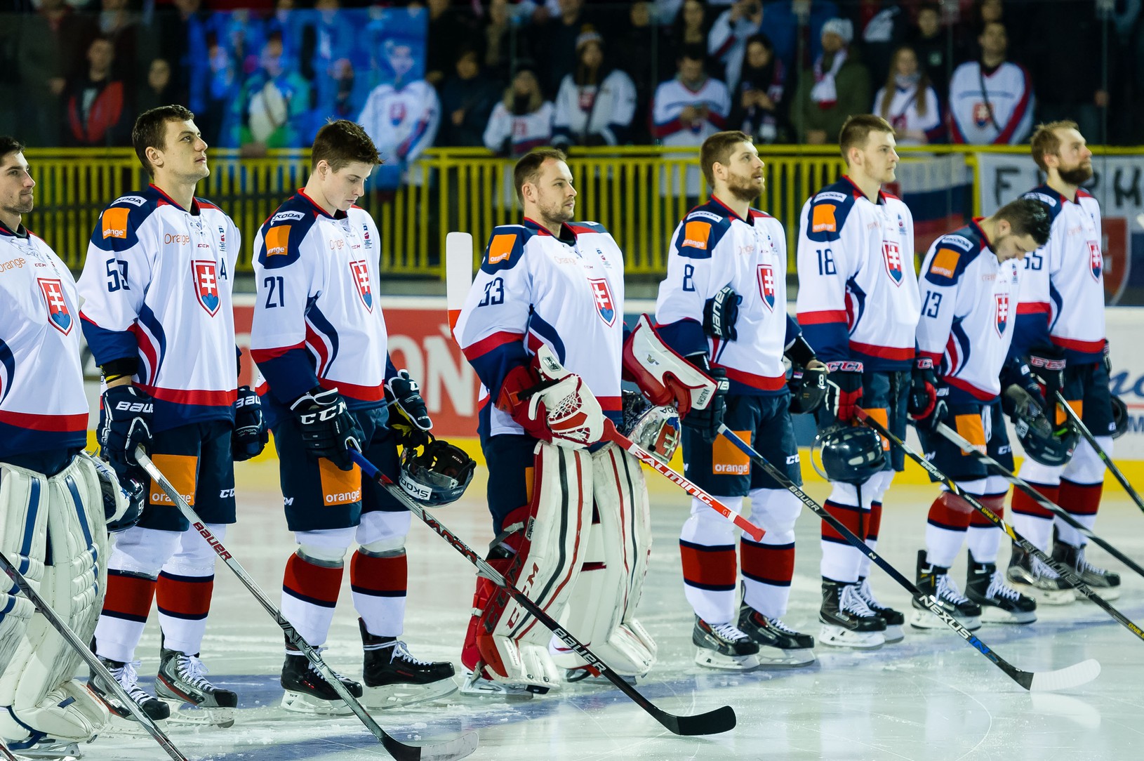 Slovenskí hokejisti pred medzištátnym