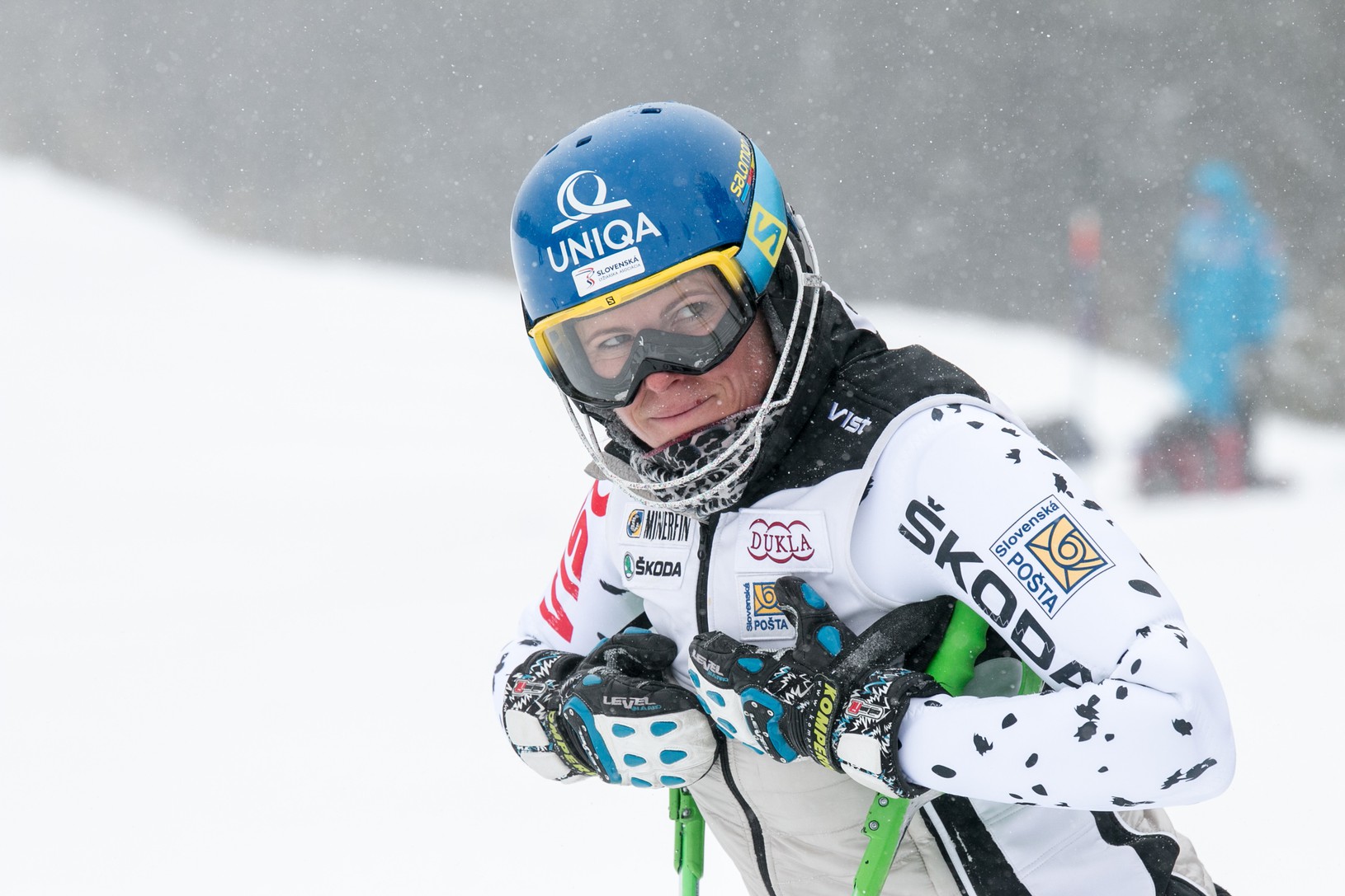 Zjazdová lyžiarka Veronika Velez-Zuzulová