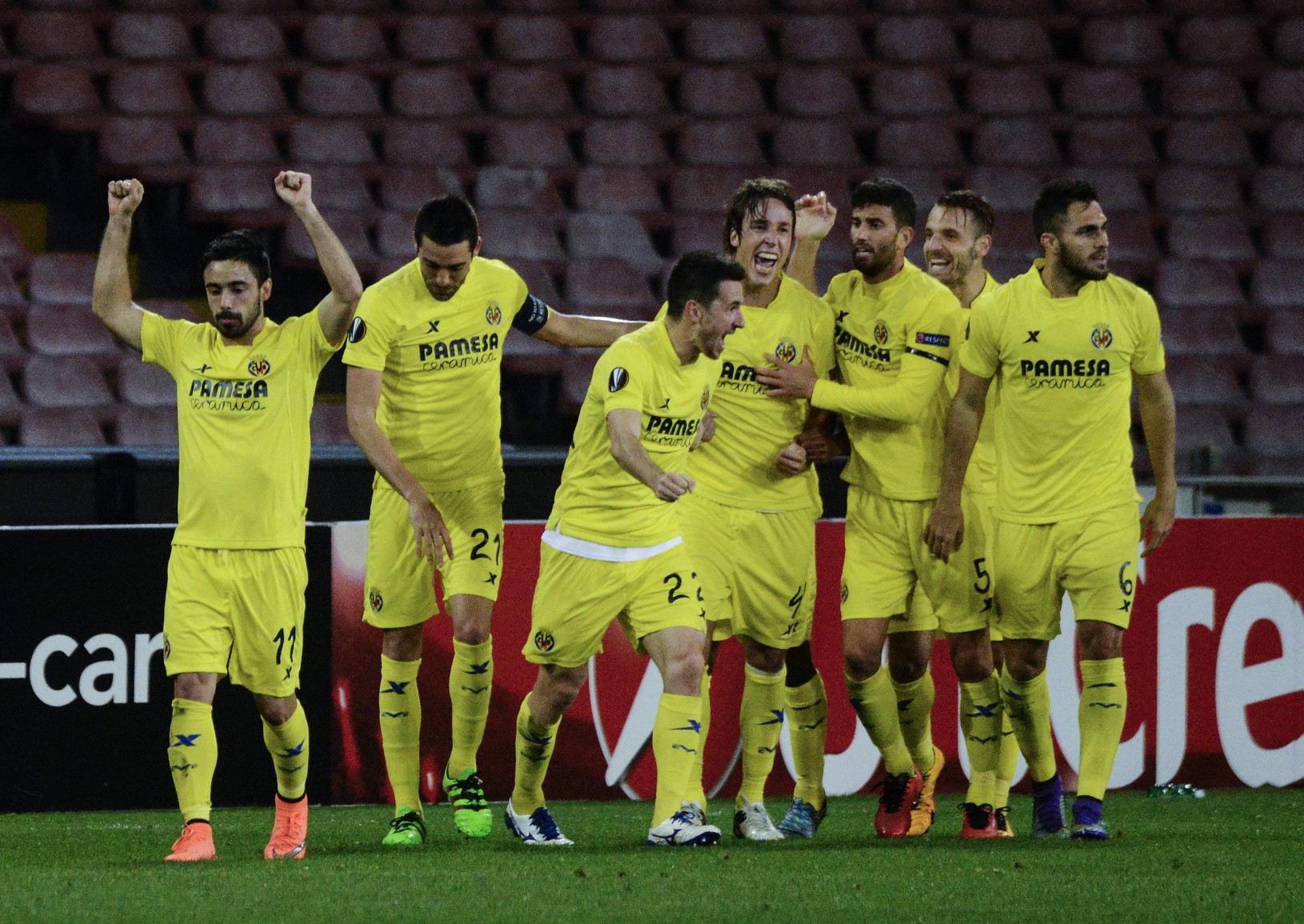 Hráči Valencie sa radujú
