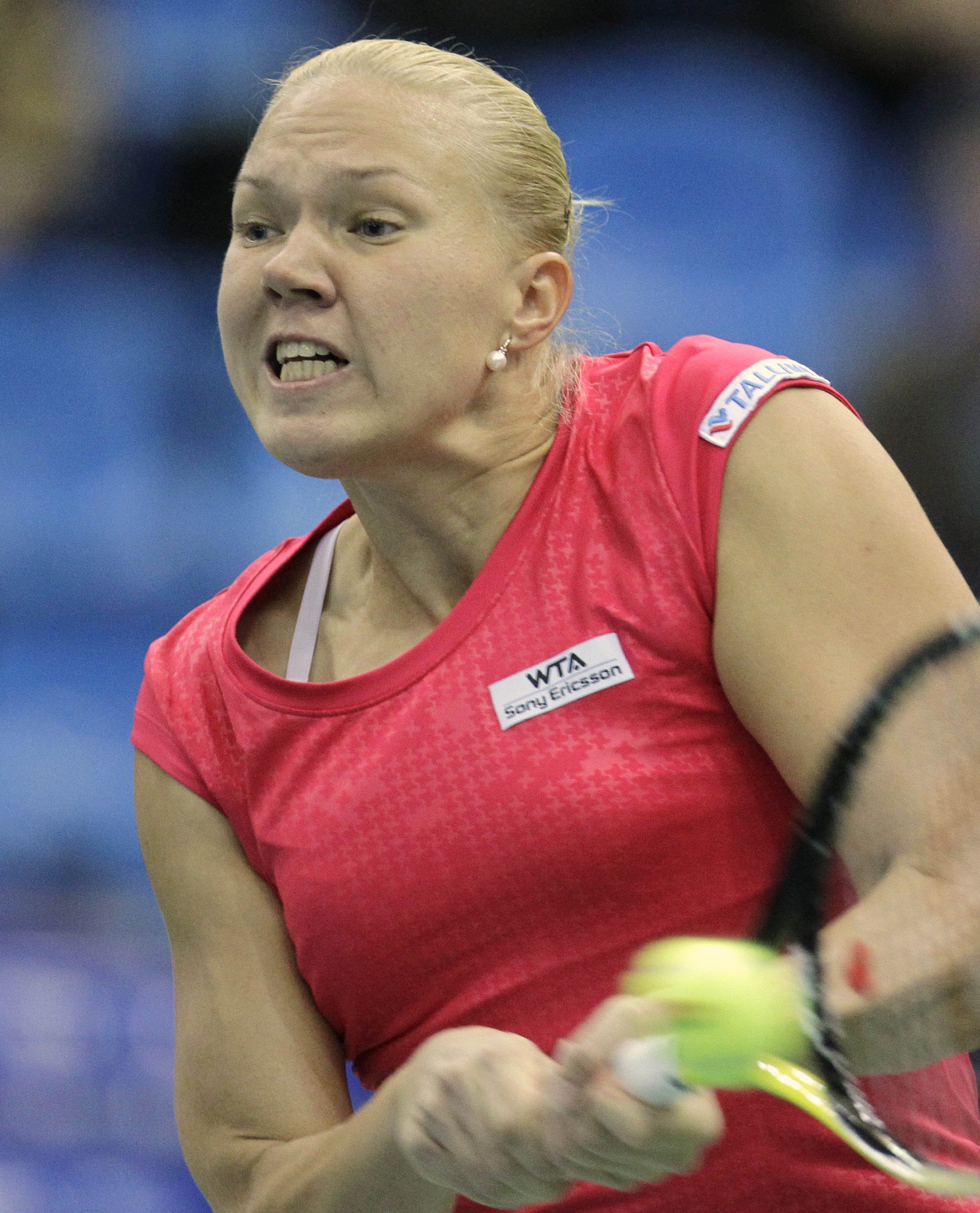 Kaia Kanepi počas moskovského