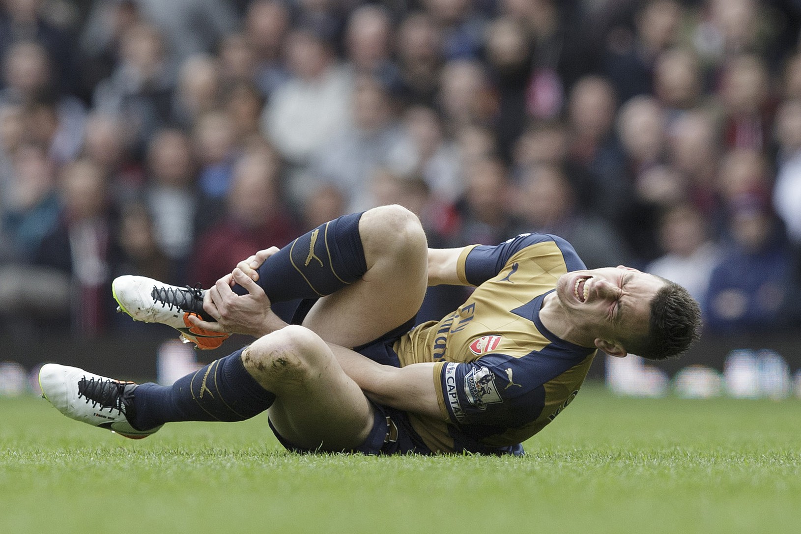 Zranený Laurent Koscielny