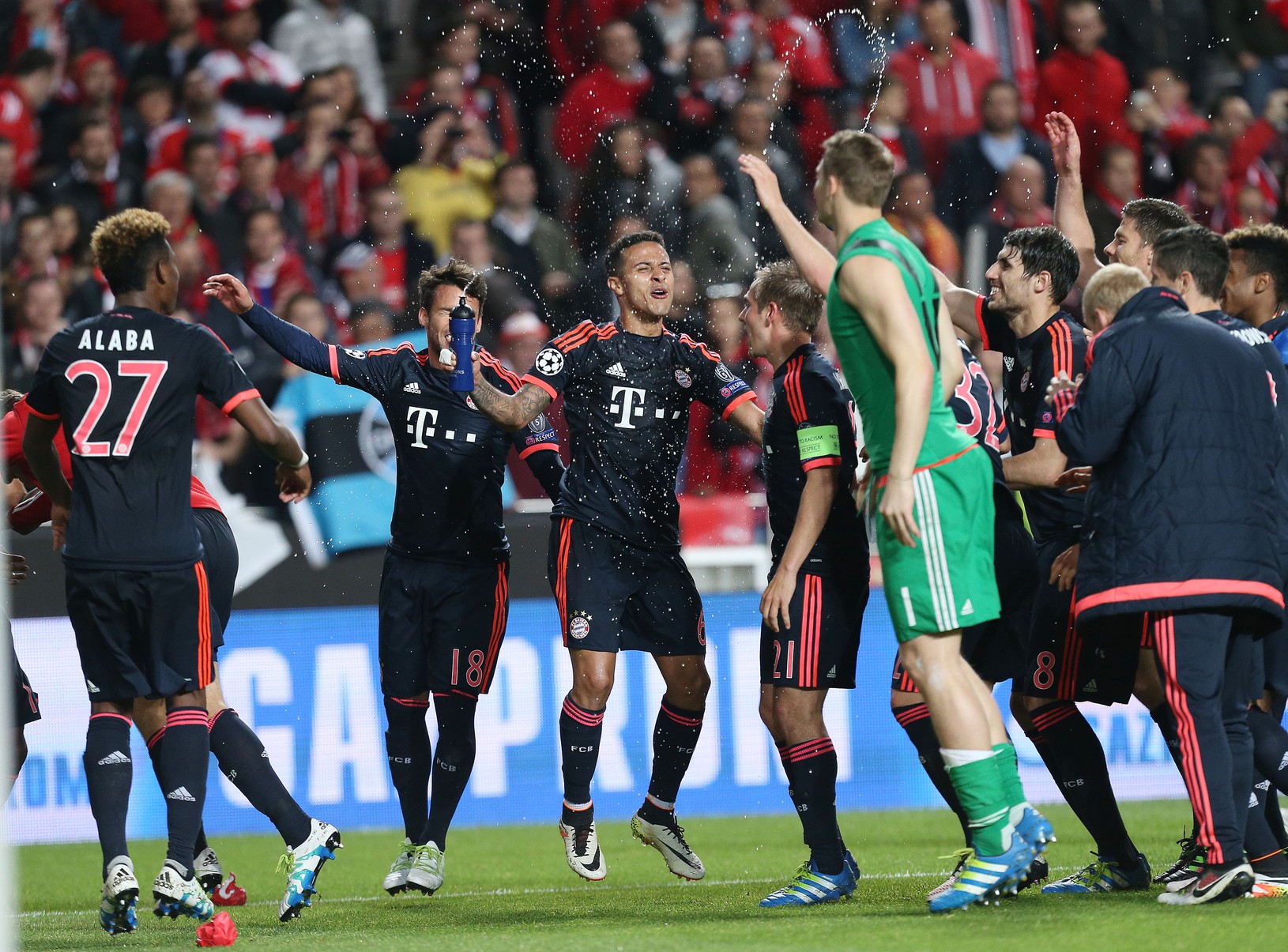 Postupové oslavy futbalistov Bayernu