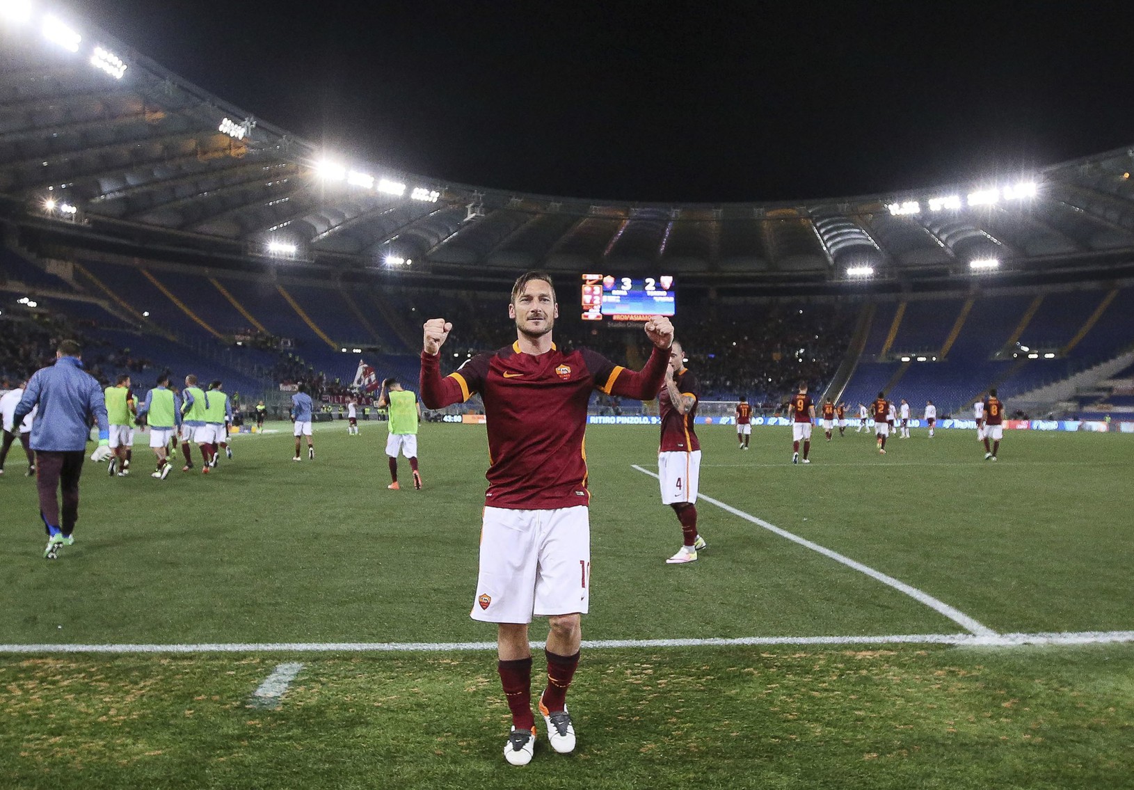 Francesco Totti rozhodol zápas