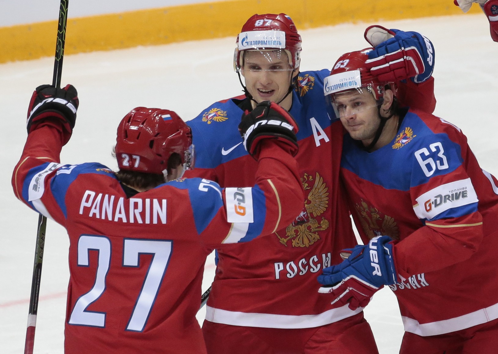 Gólová radosť ruských hokejistov