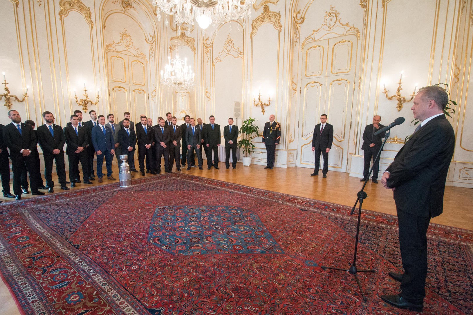 Prezident Andrej Kiska prijal