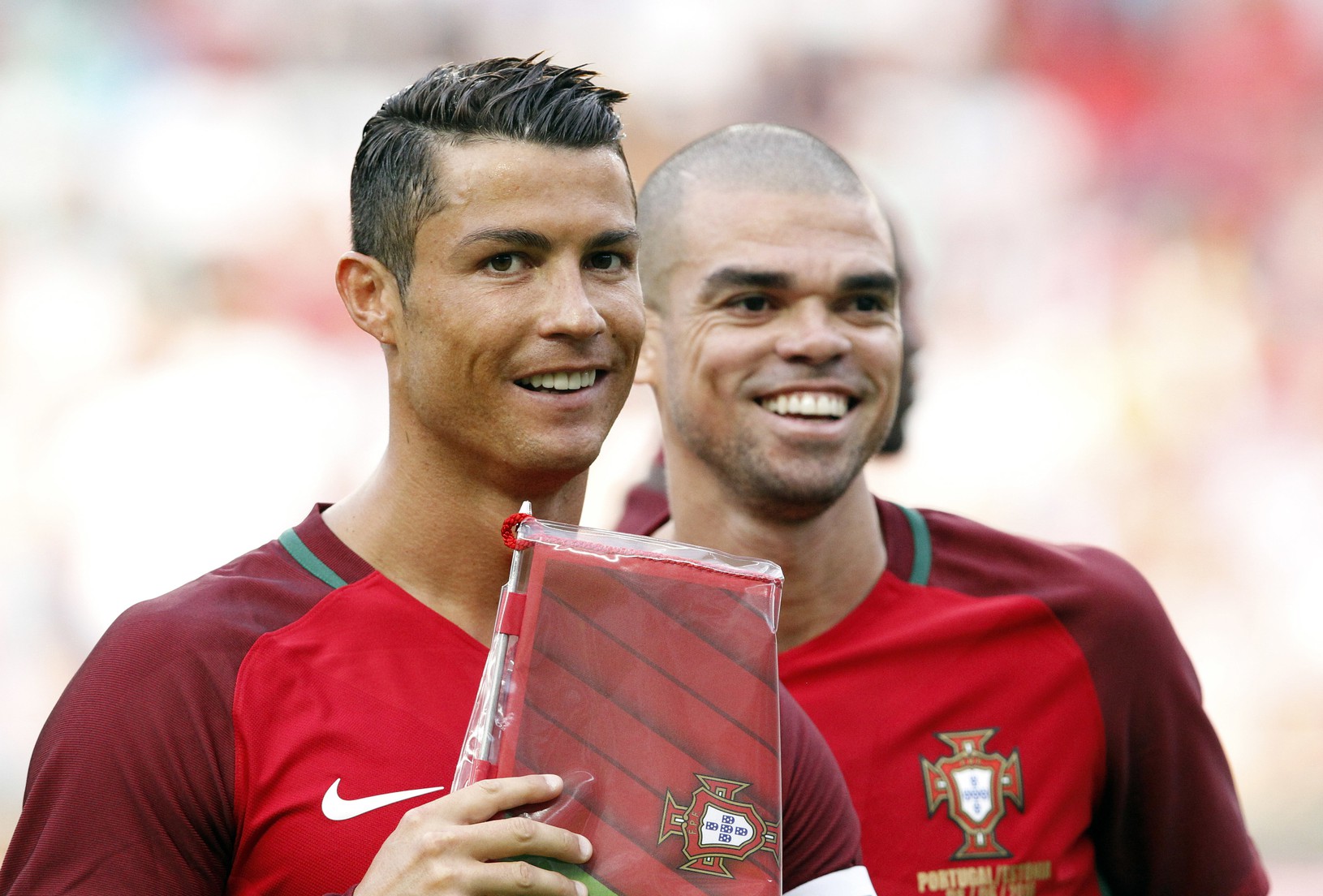 Cristiano Ronaldo a Pepe.