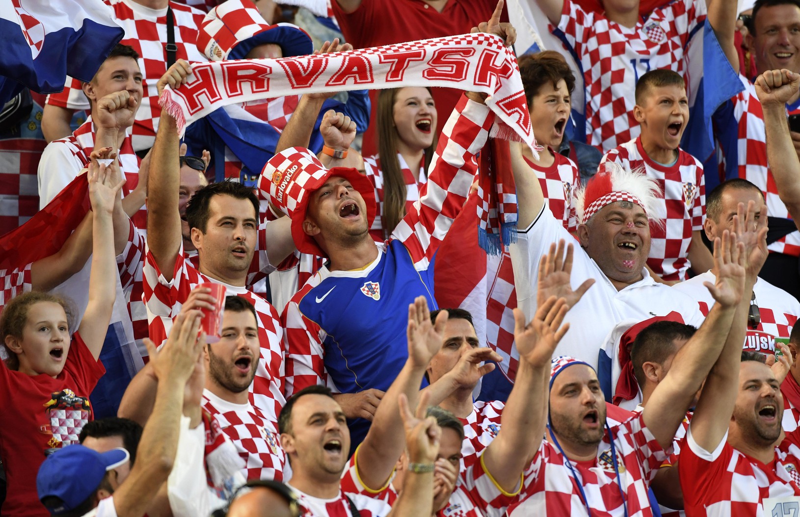 fanúšikovia Chorvátska