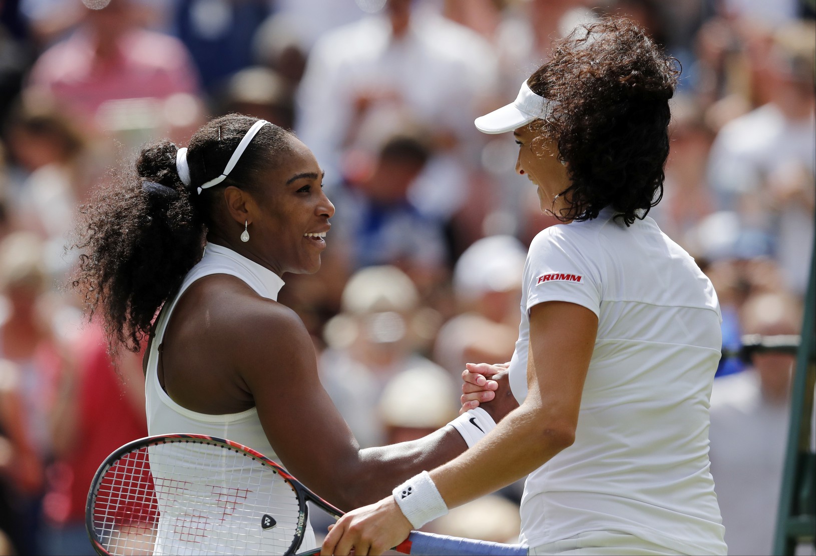 Serena Williamsová a Amra