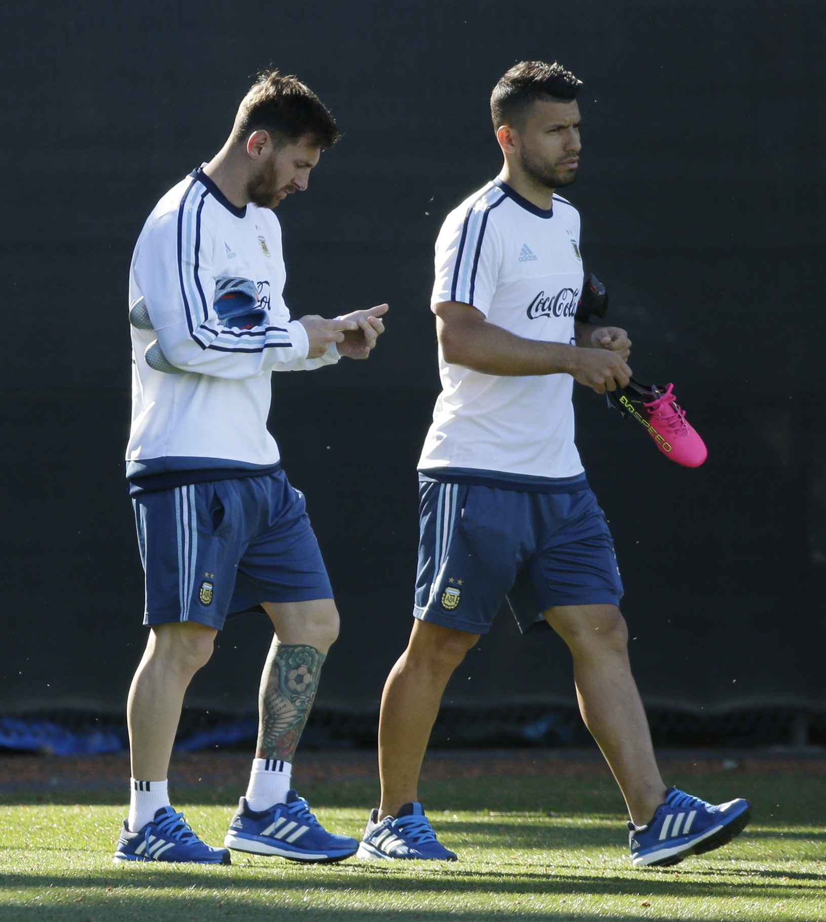 Lionel Messi a Sergio