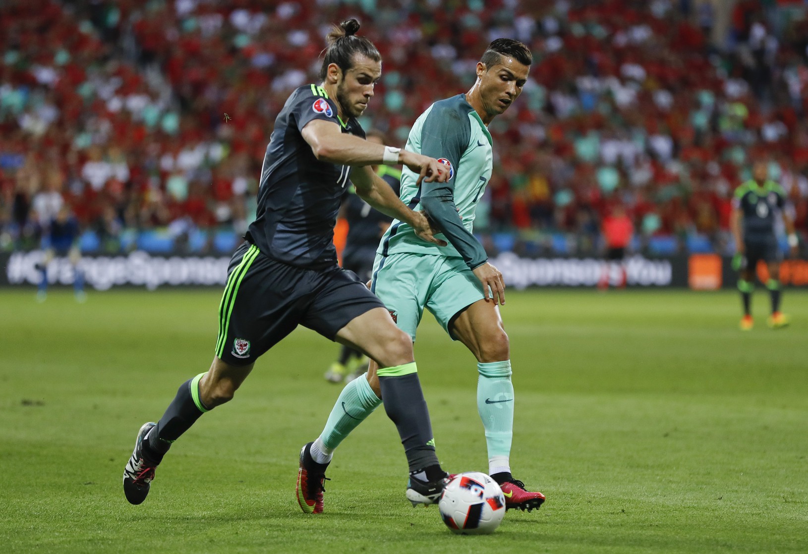 Gareth Bale a Cristiano