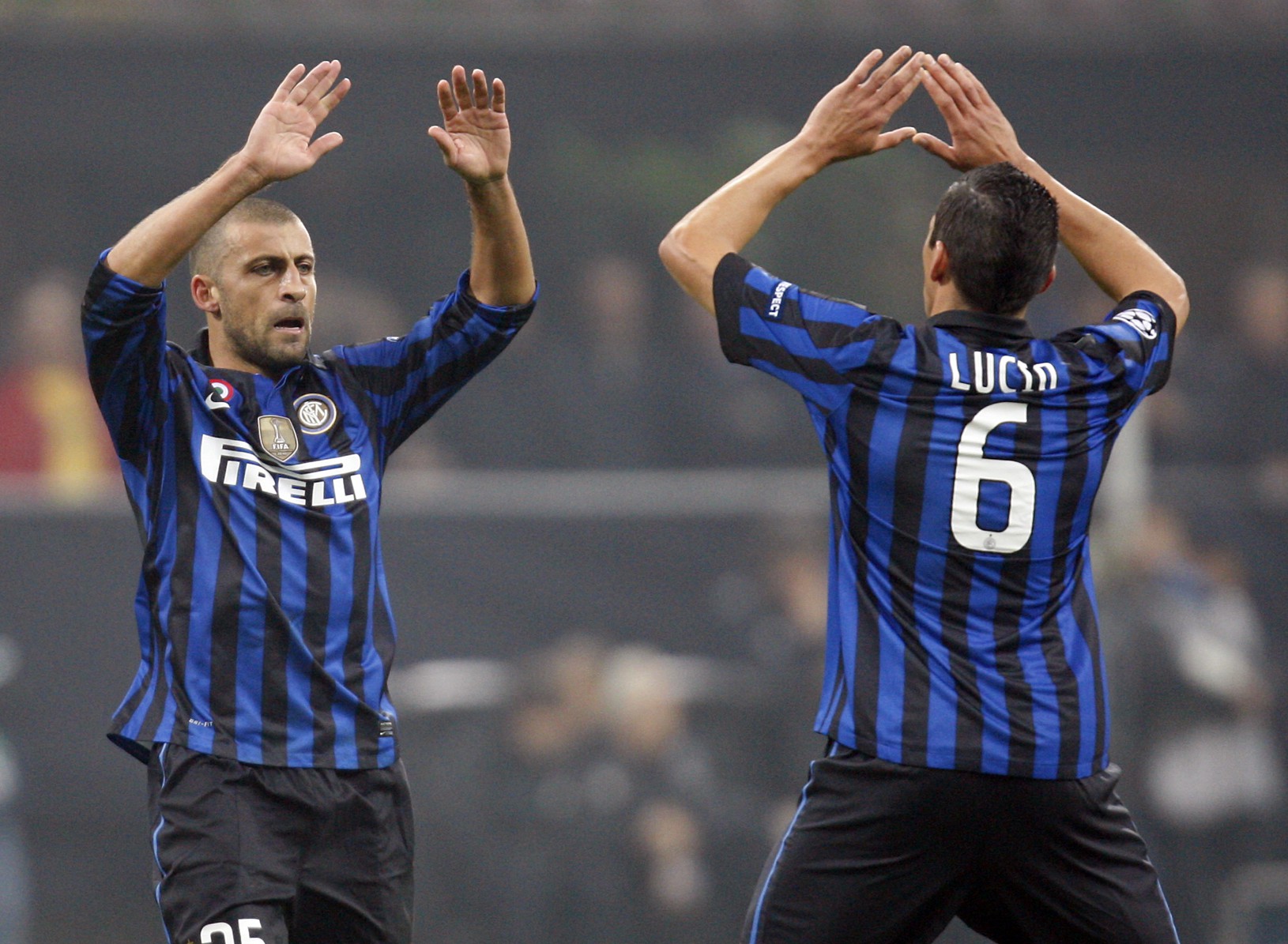 Walter Samuel a Lúcio