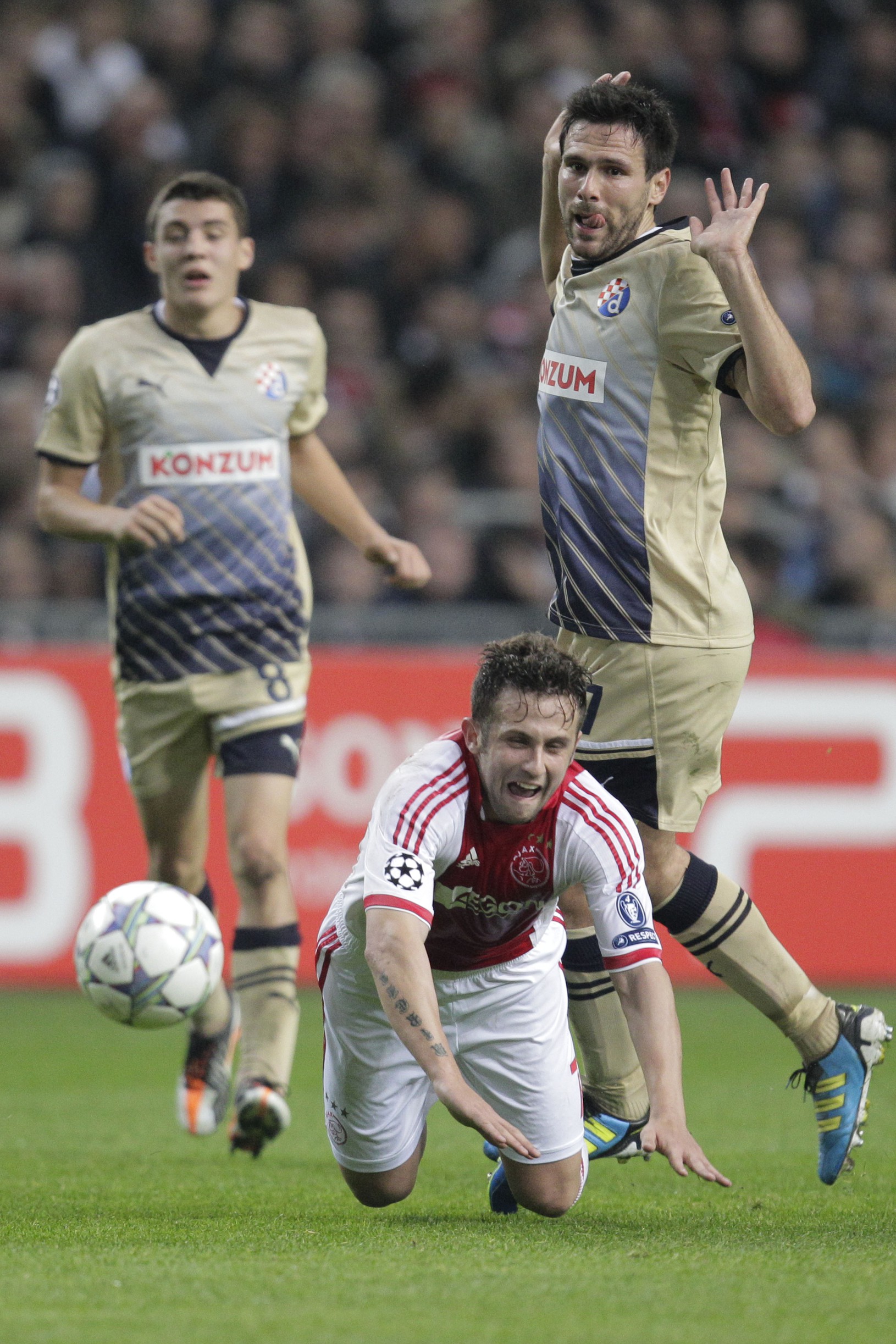 Ajax nastielal Záhrebu štyri