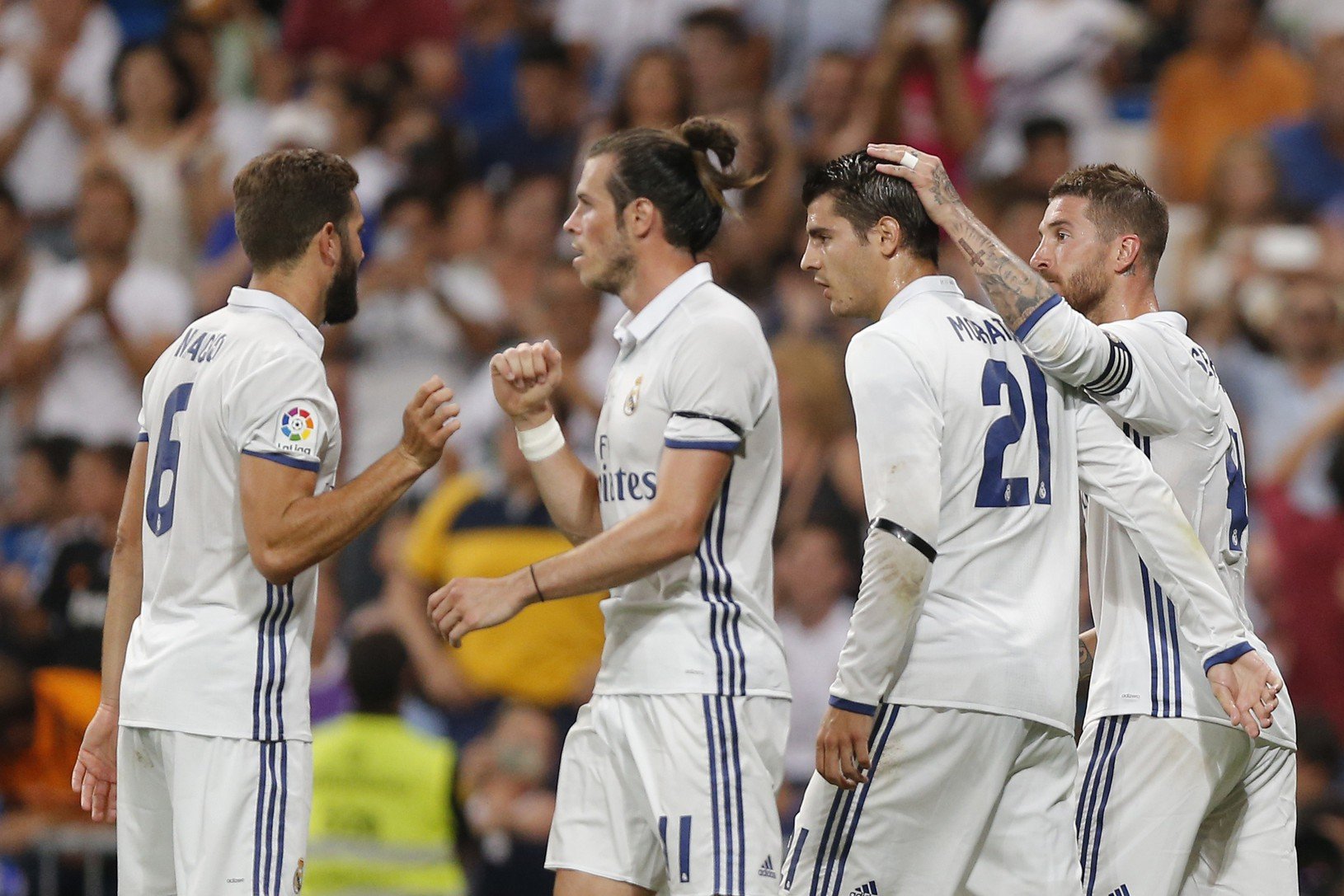 Radosť hráčov Realu Madrid