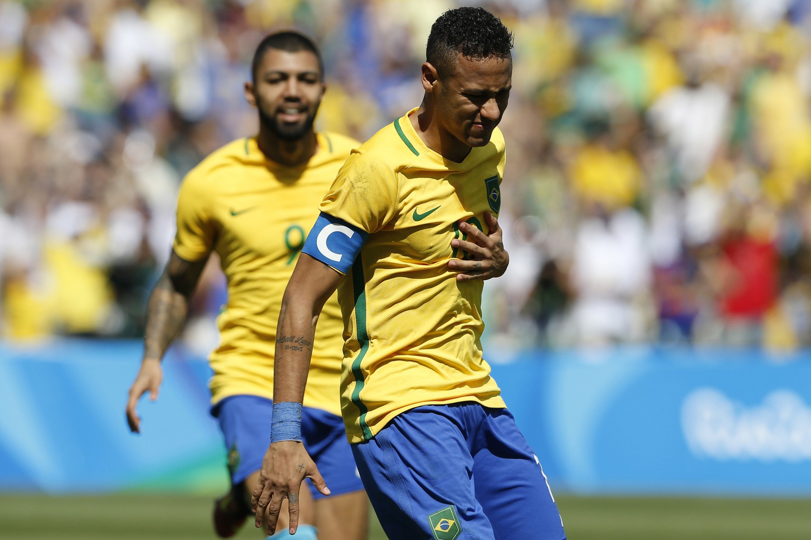 Neymar počas semifinálového súboja