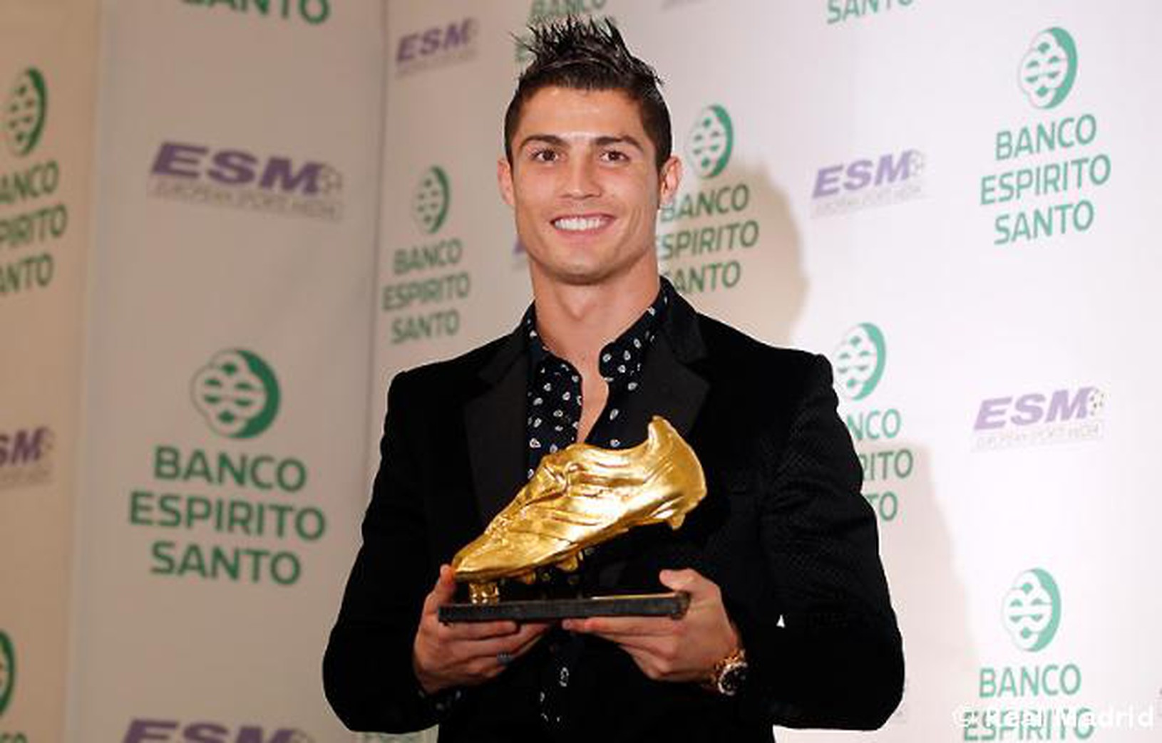 Cristiano Ronaldo so Zlatou