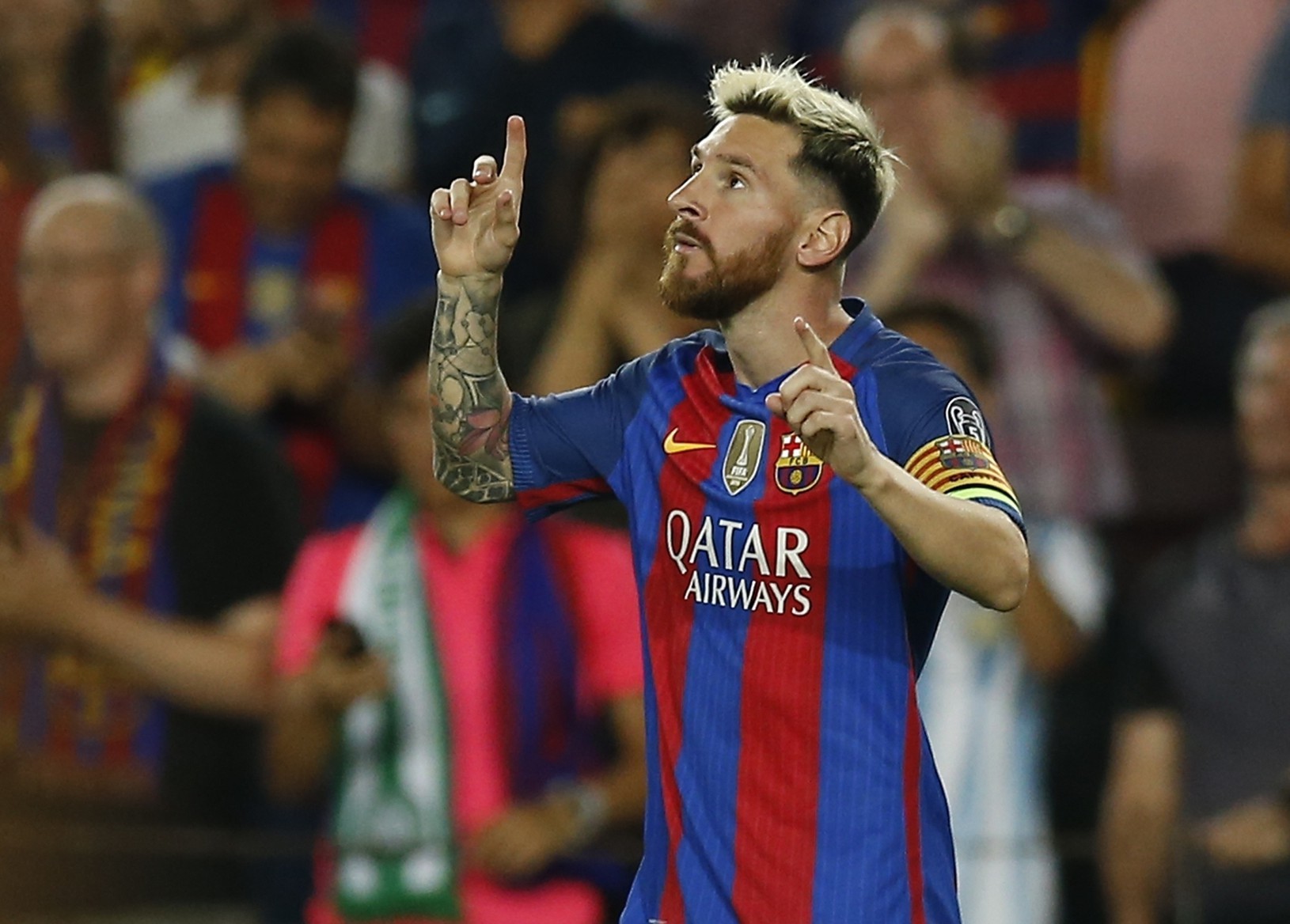 Lionel Messi pri gólovej