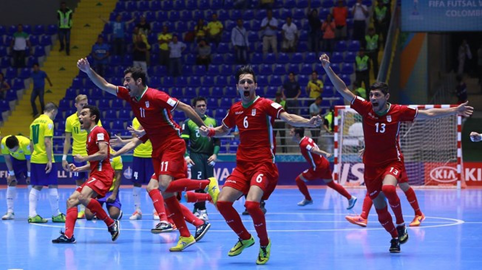 Futsalisti Iránu senzačne vyradili