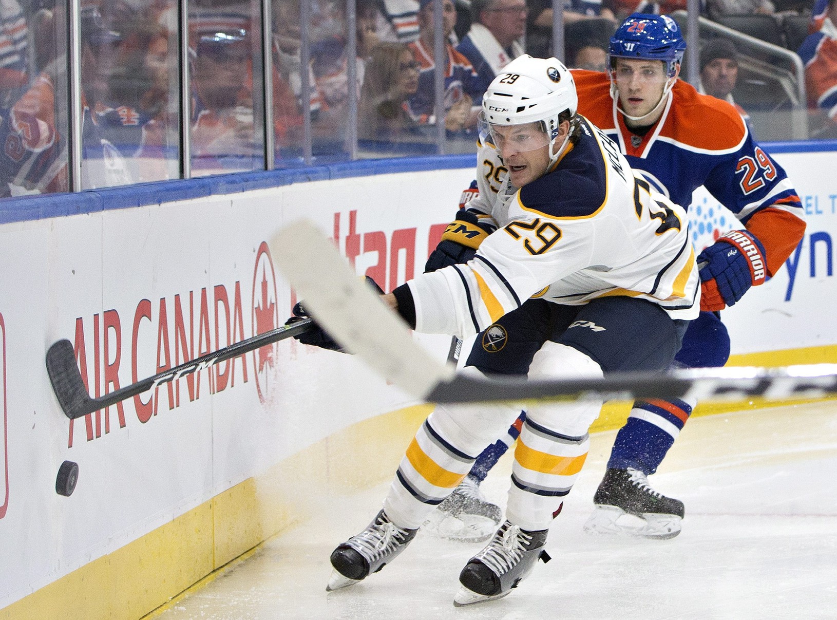Jake McCabe, Leon Draisaitl,